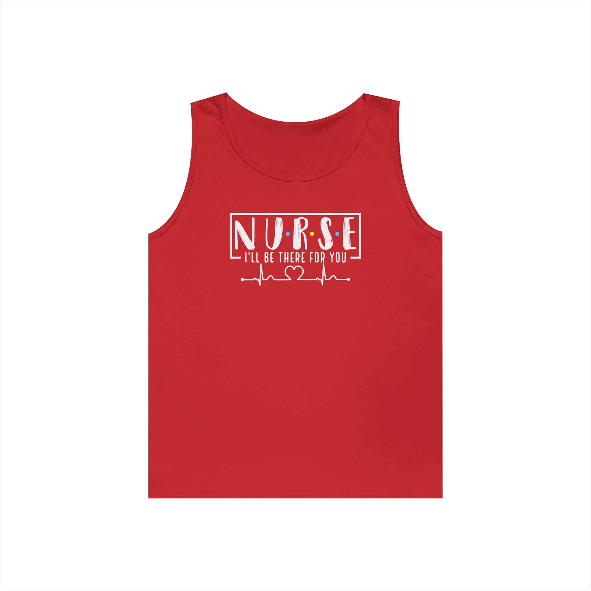 Friend's Theme Nurse Heavy Cotton Tank Top