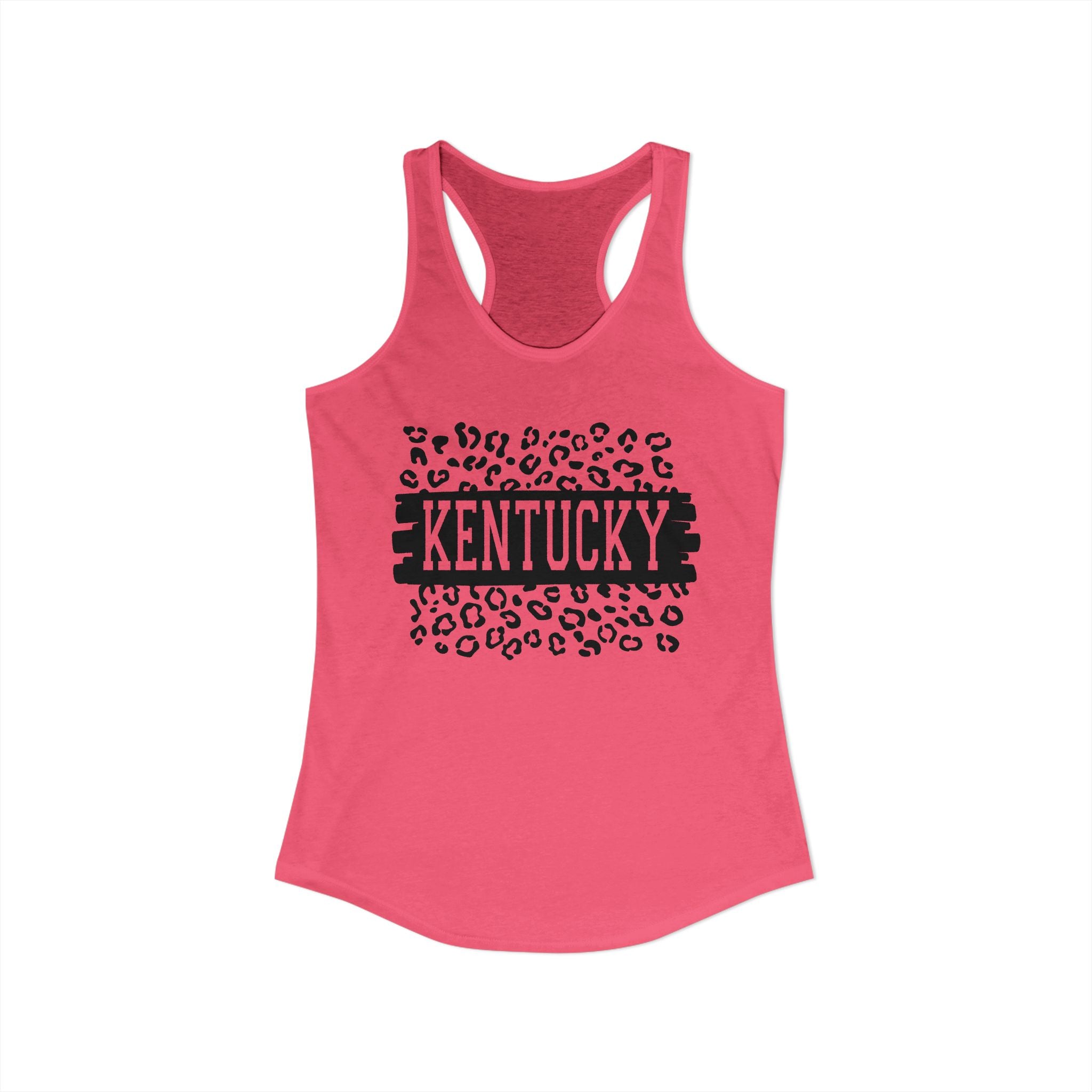 Women's KY Leopard Ideal Racerback Tank