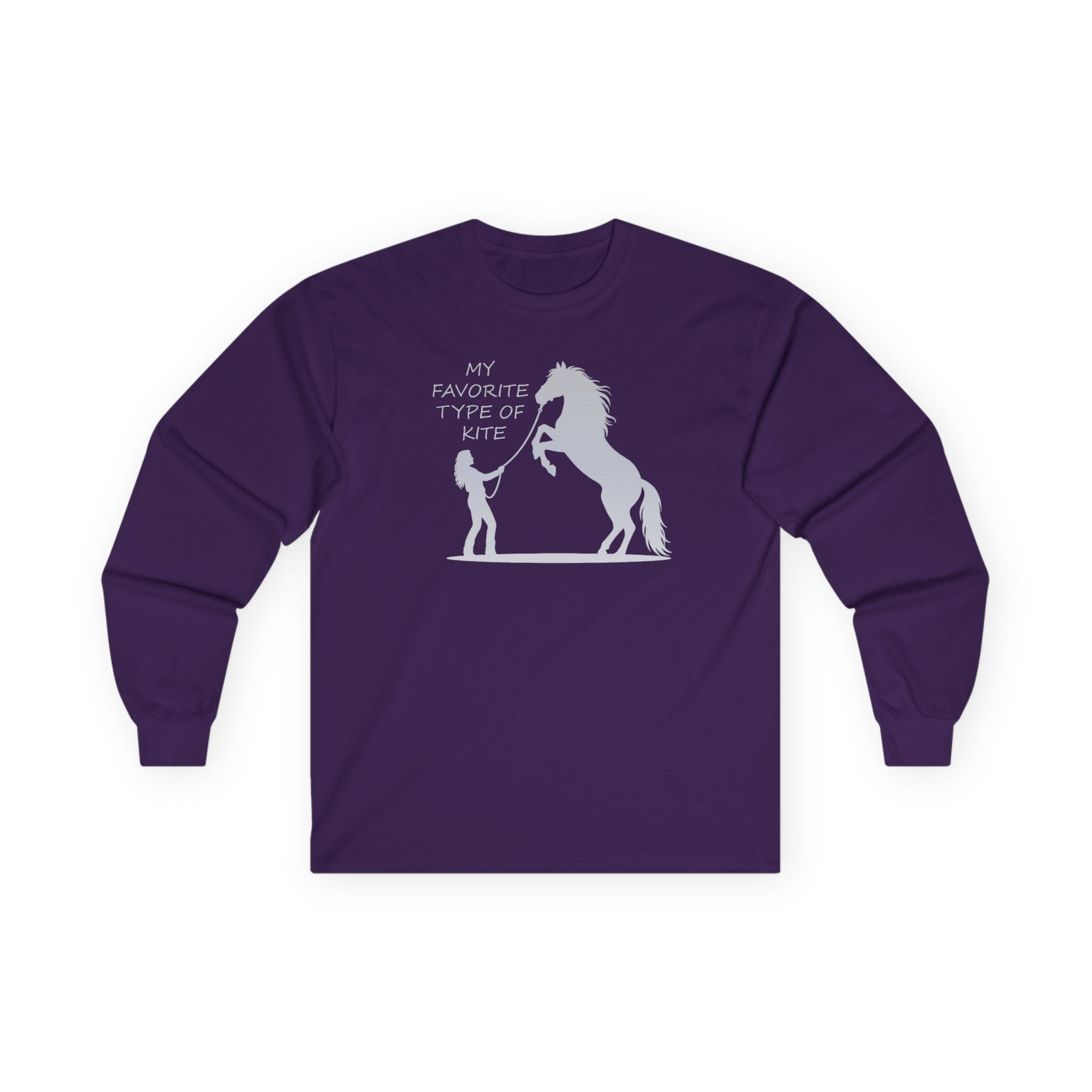 My Favorite Type of Kite Cotton Long Sleeve Tee