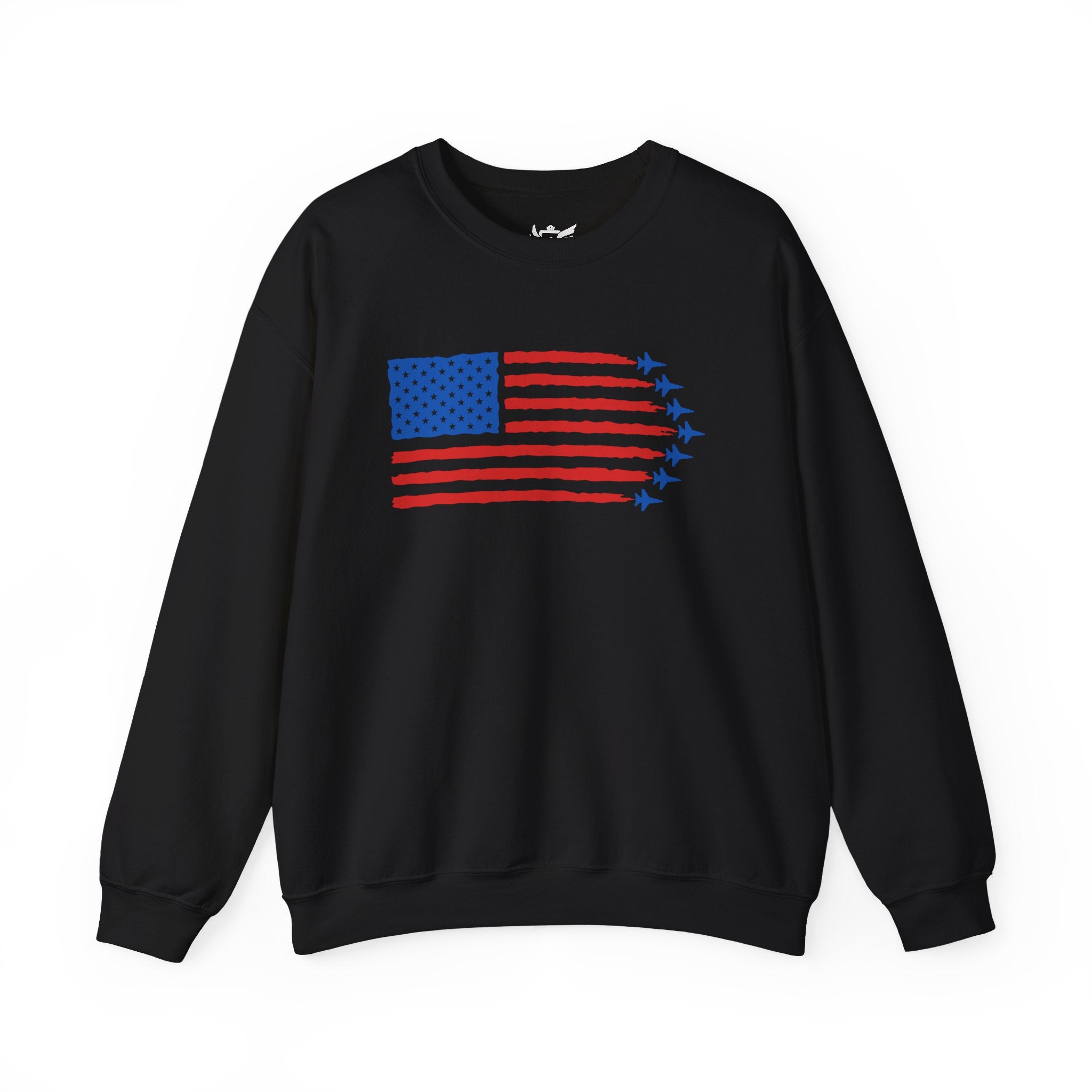 USA Jet Flag Heavy Blend™ Crewneck Sweatshirt