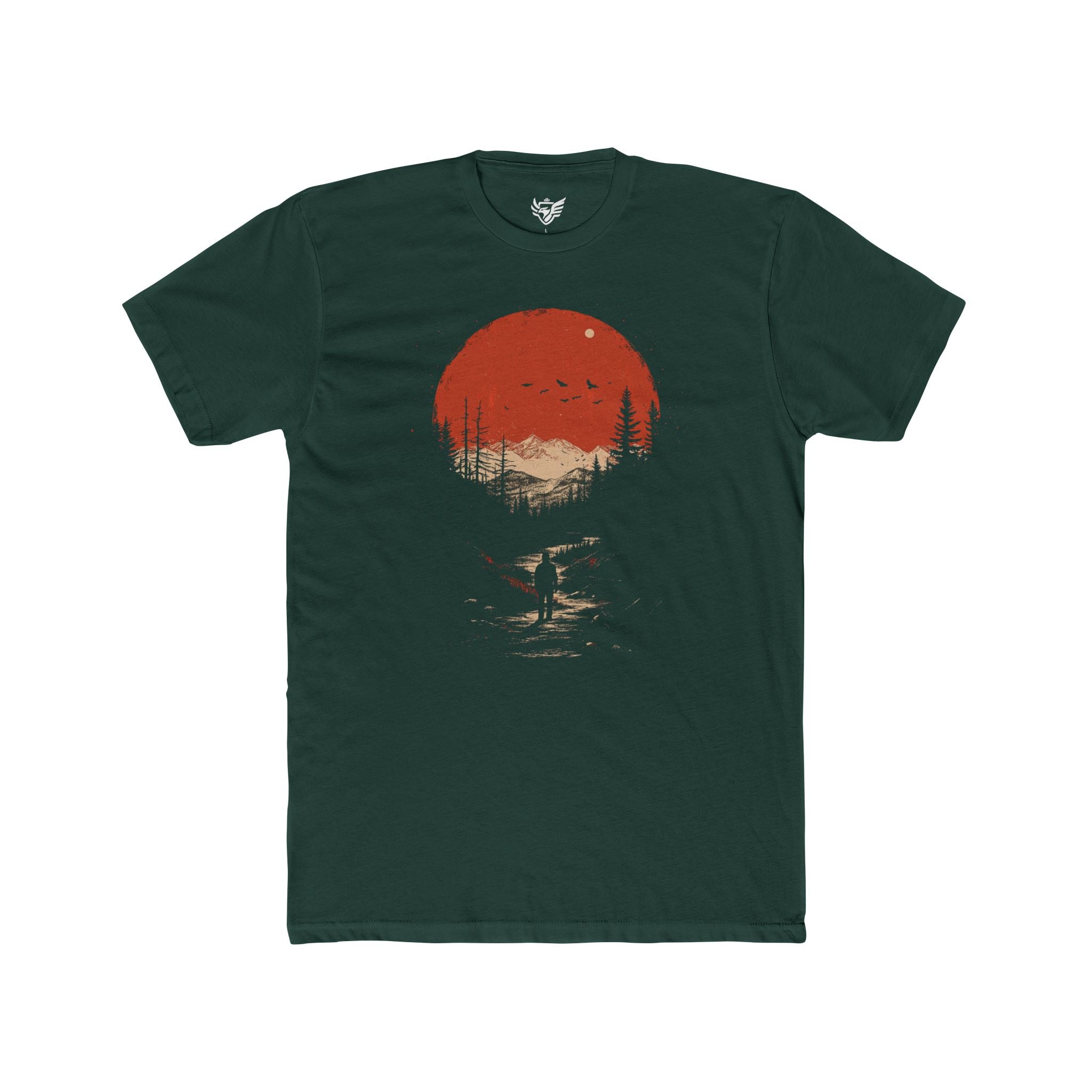 Solo Hike Cotton Crew Tee