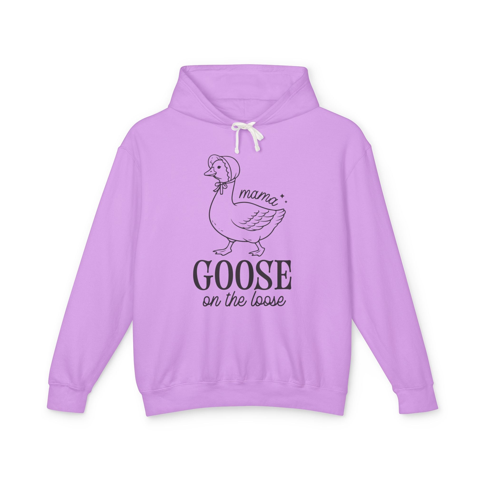Mama Goose on the Loose Lightweight Hooded Sweatshirt