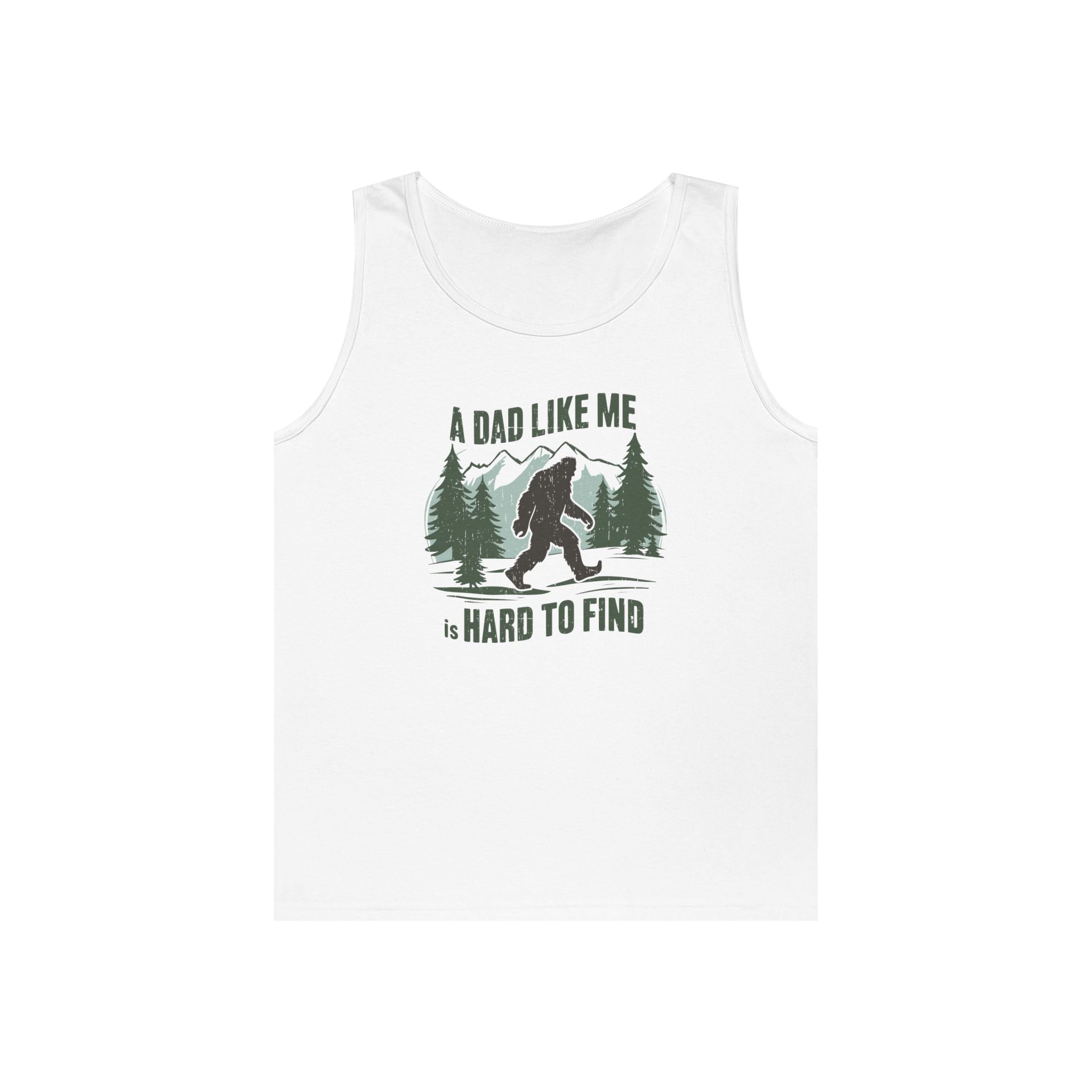 Hard to Find Dad Heavy Cotton Tank Top
