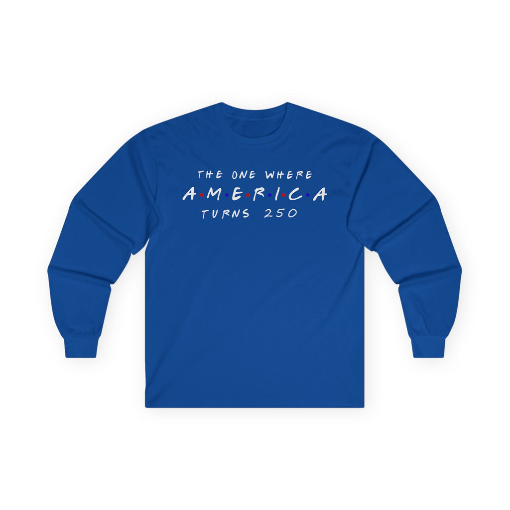 The One Where Cotton Long Sleeve Tee