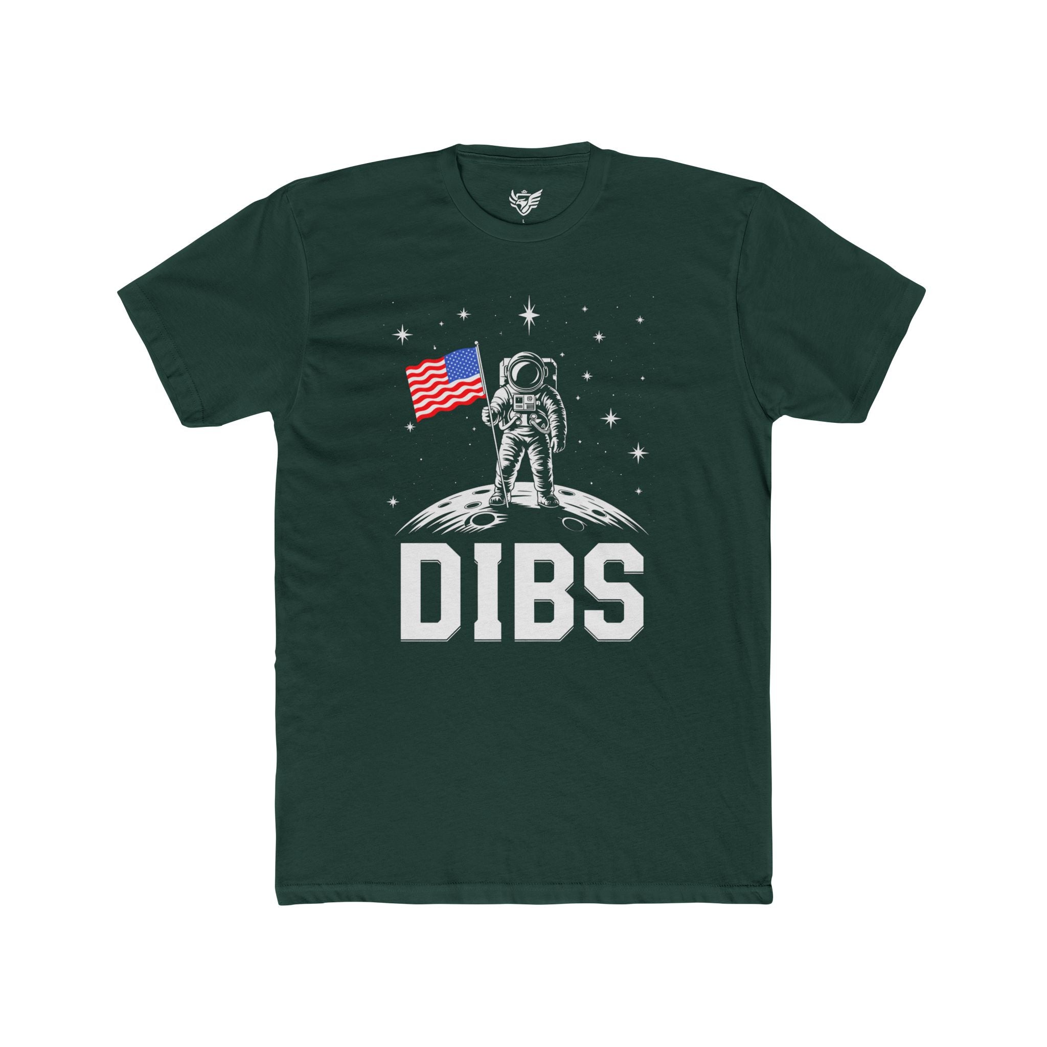 DIBS on the Moon Cotton Crew Tee