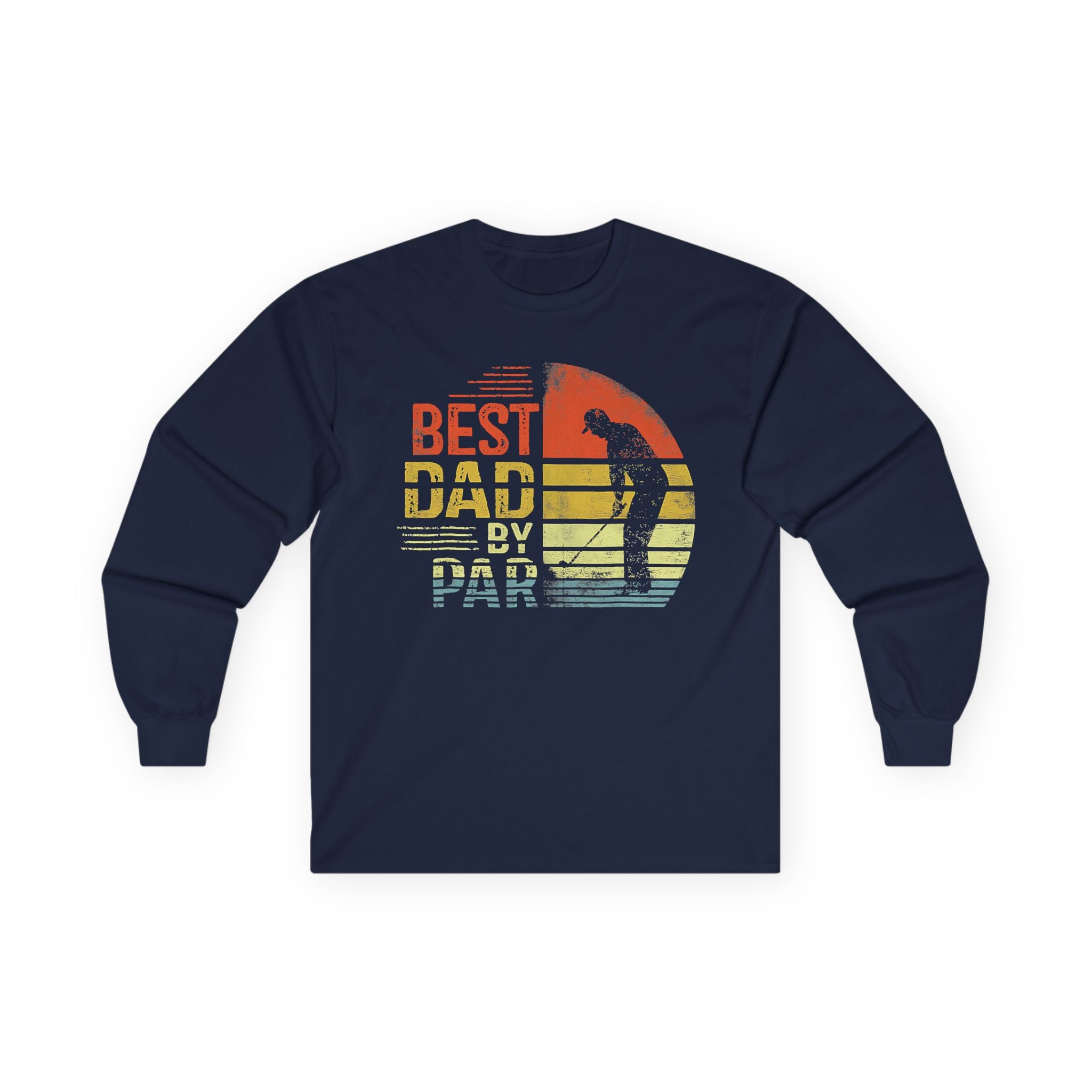 Best Dad By Par Cotton Long Sleeve Tee