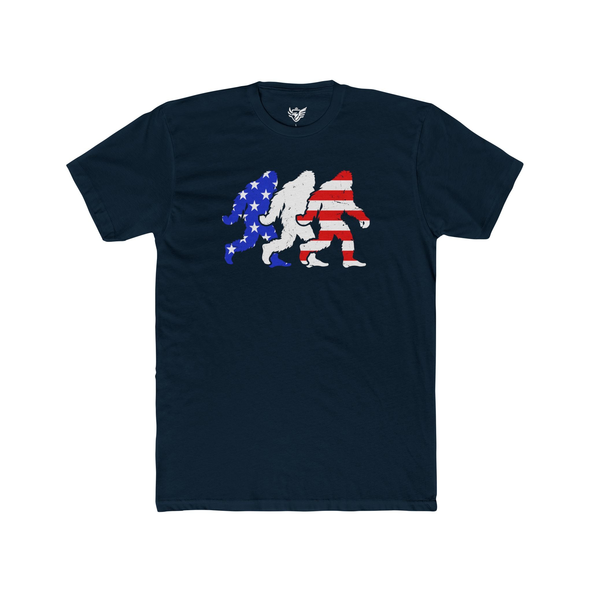 Big Foot USA Cotton Crew Tee