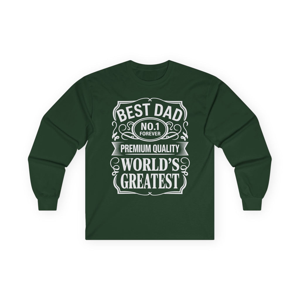 Bourbon Dad Cotton Long Sleeve Tee