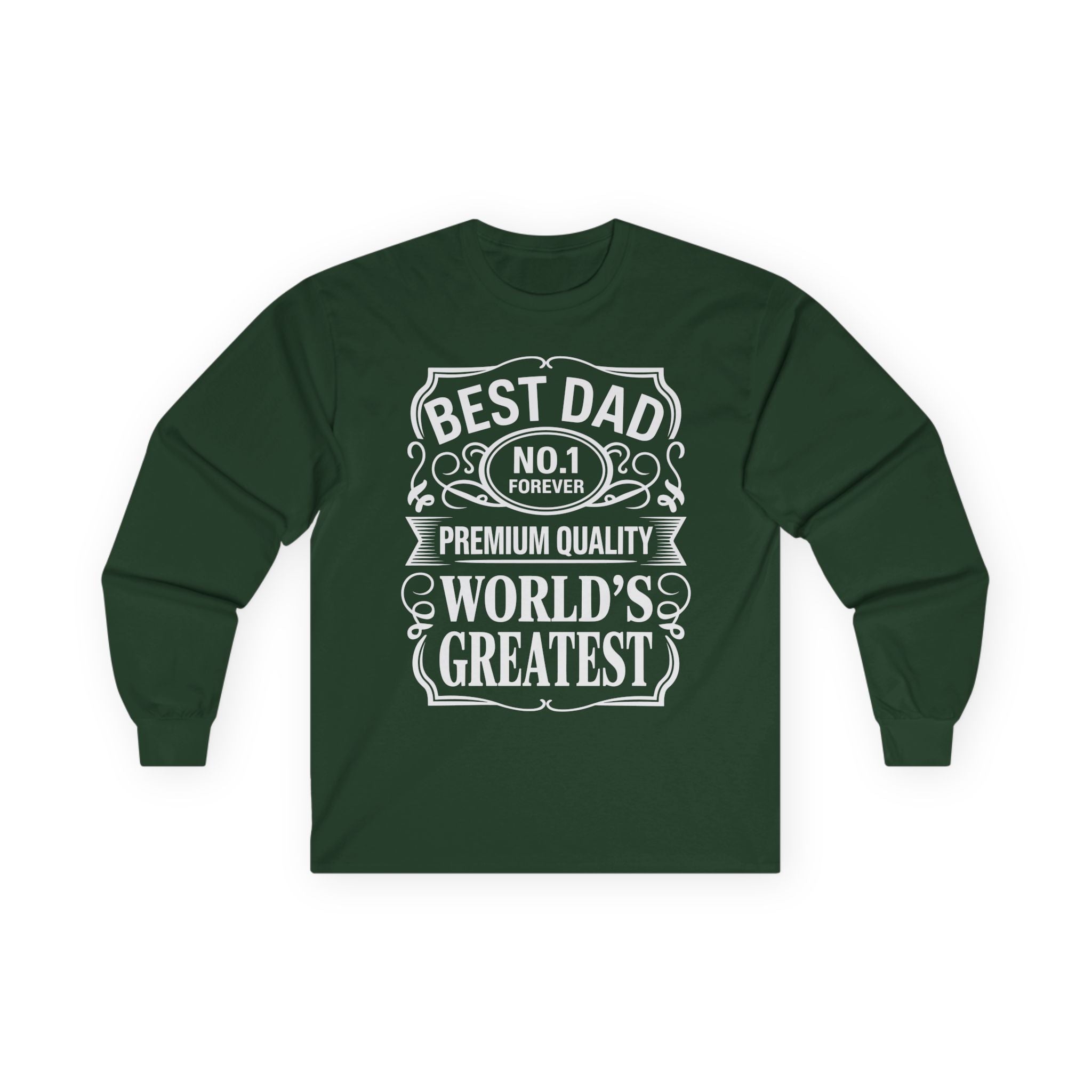 Bourbon Dad Cotton Long Sleeve Tee