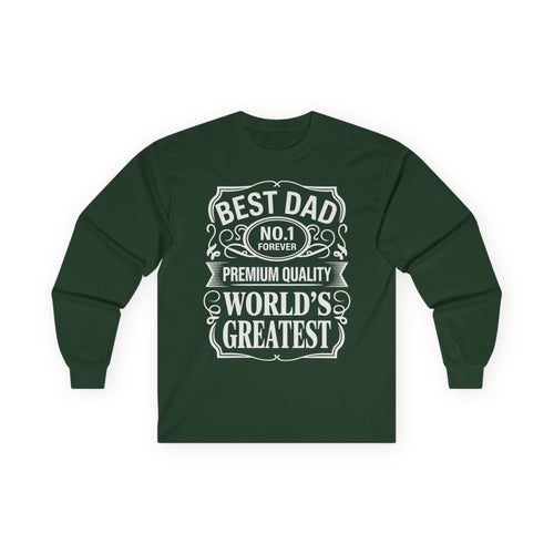Bourbon Dad Cotton Long Sleeve Tee