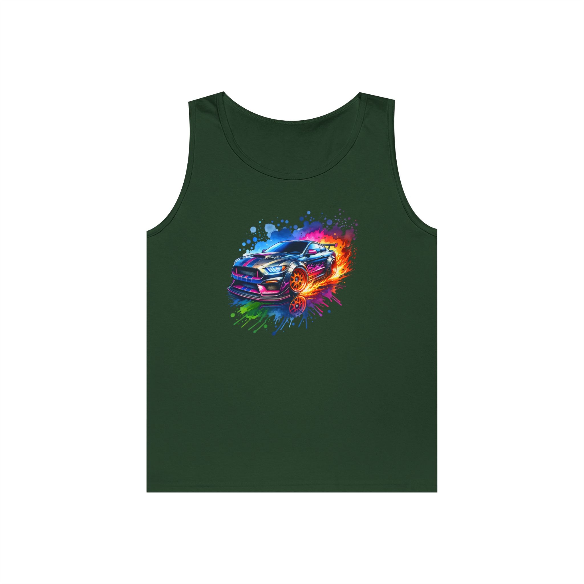 Colorblast Vroom Heavy Cotton Tank Top