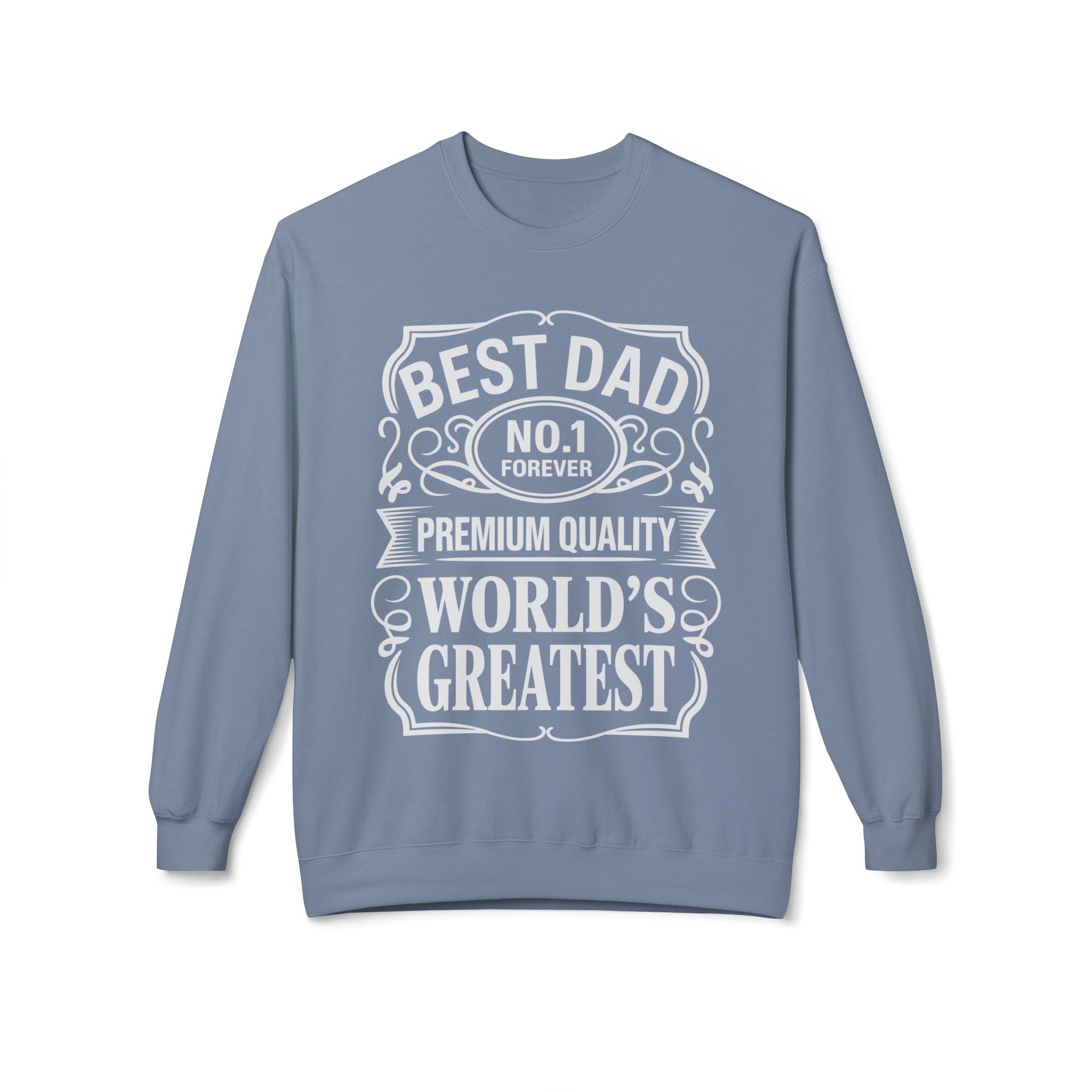 Bourbon Dad Midweight Softstyle Fleece Crewneck Sweatshirt