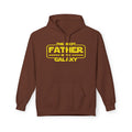 The Best Father in the Galaxy Midweight Softstyle Fleece Hoodie