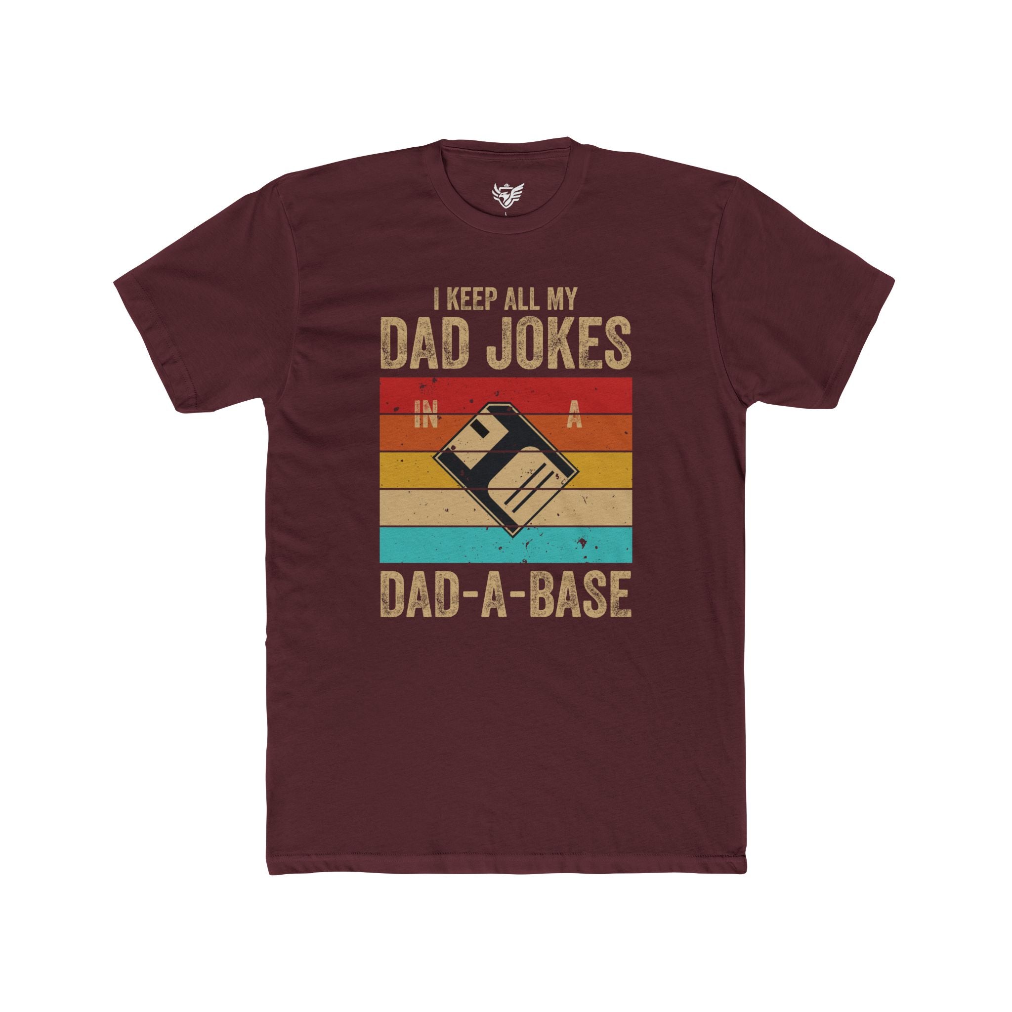 Dad-A-Base Cotton Crew Tee