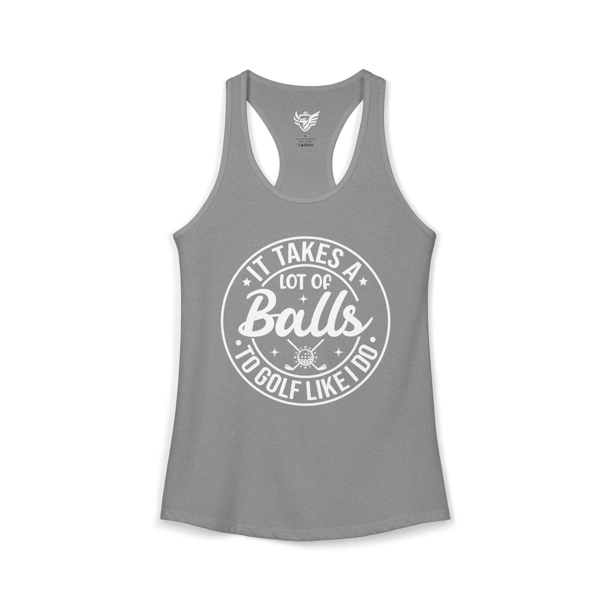 Golf Like I Do Ideal Racerback Tank
