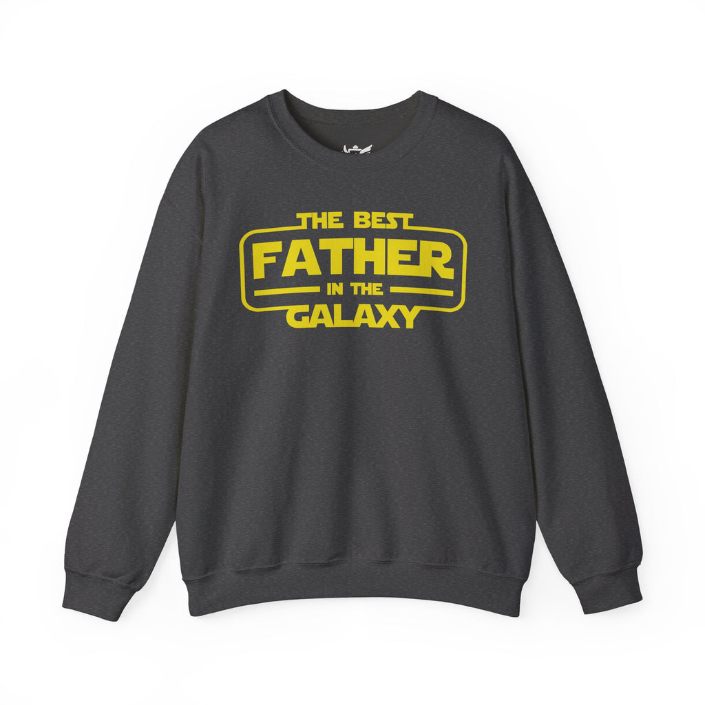 The Best Father In The Galaxy Heavy Blend™ Crewneck Sweatshirt