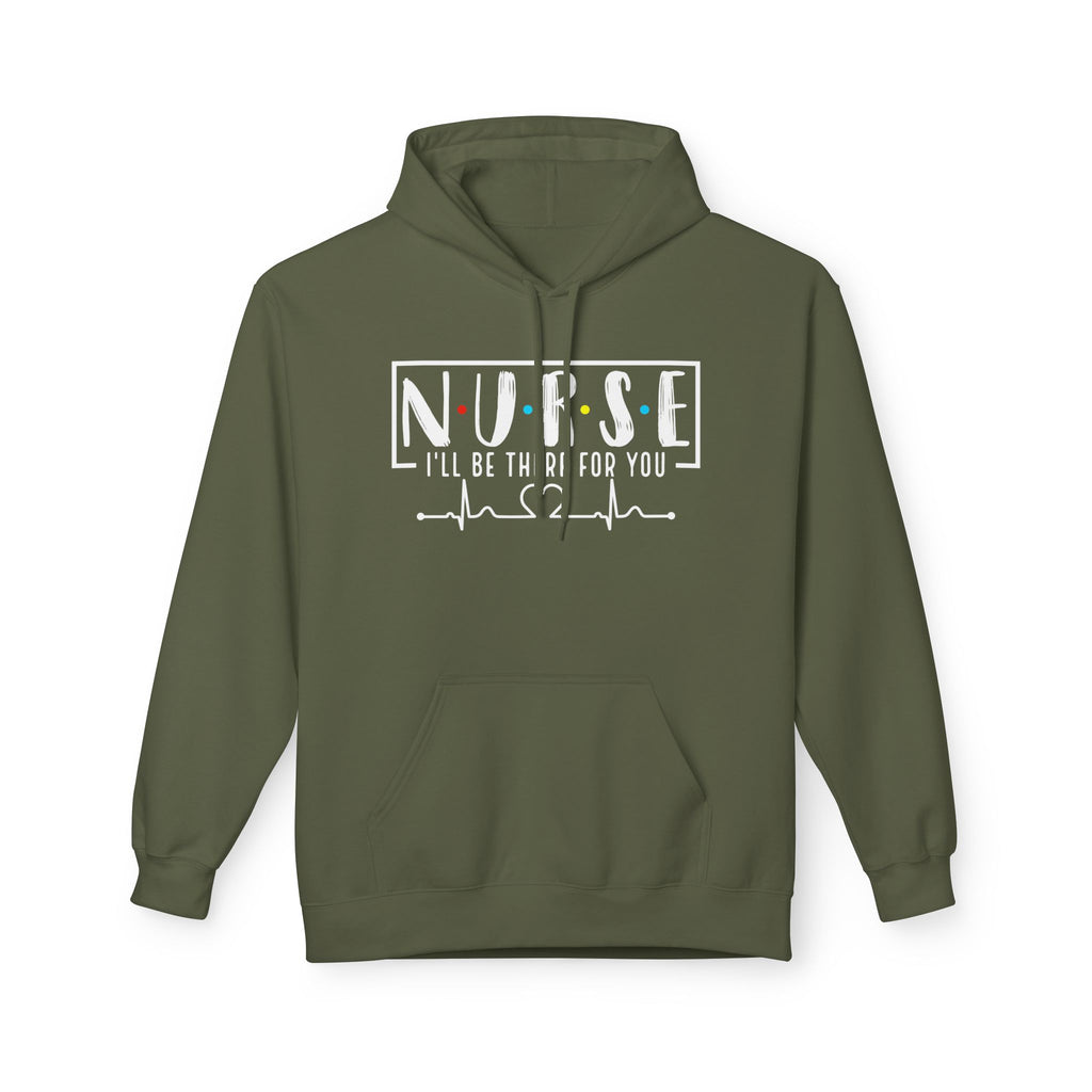 Friend's Theme Nurse Midweight Softstyle Fleece Hoodie