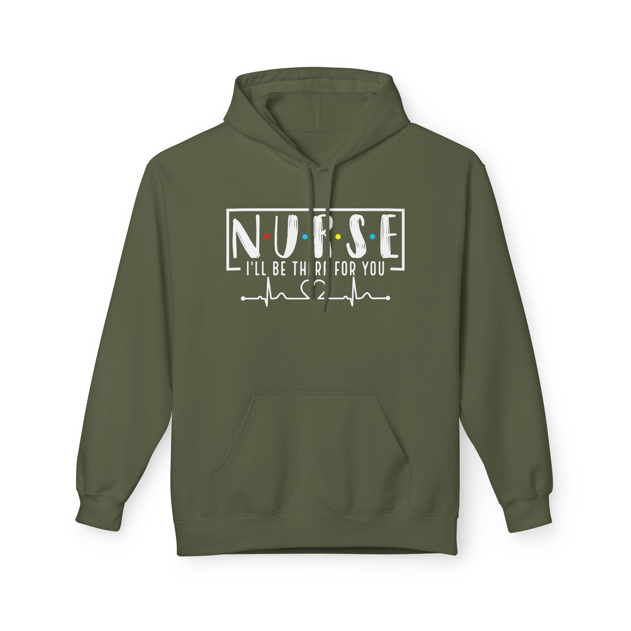 Friend's Theme Nurse Midweight Softstyle Fleece Hoodie