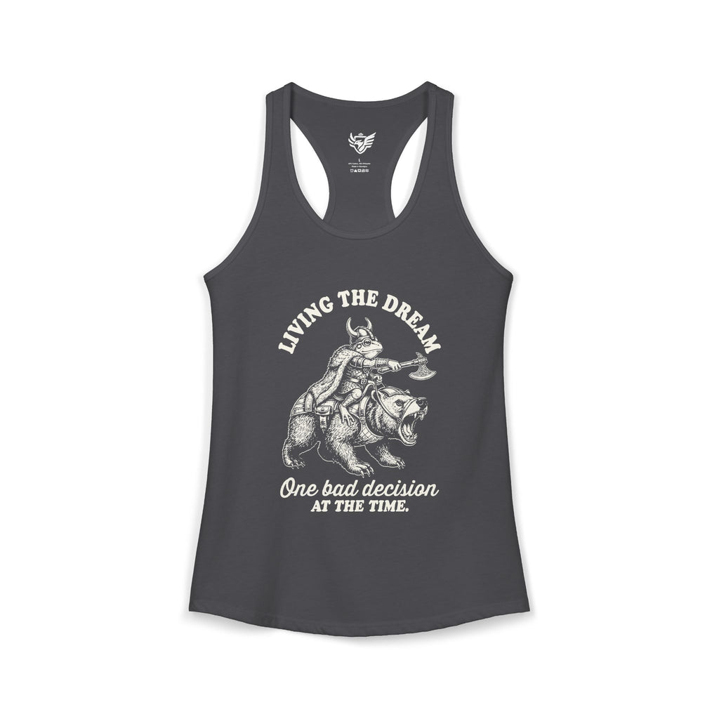 Living The Dream Ideal Racerback Tank