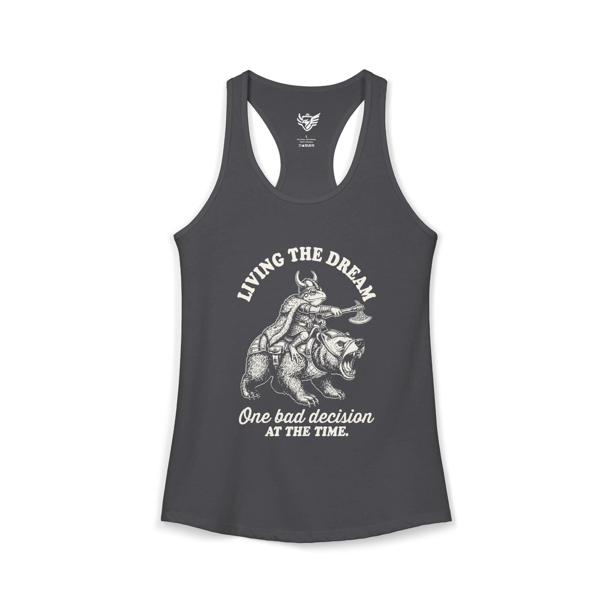 Living The Dream Ideal Racerback Tank