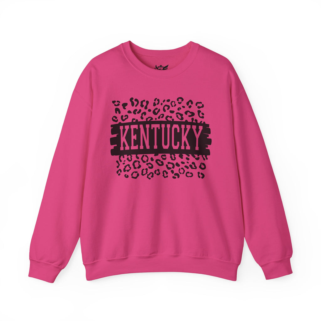 KY Leopard Heavy Blend™ Crewneck Sweatshirt