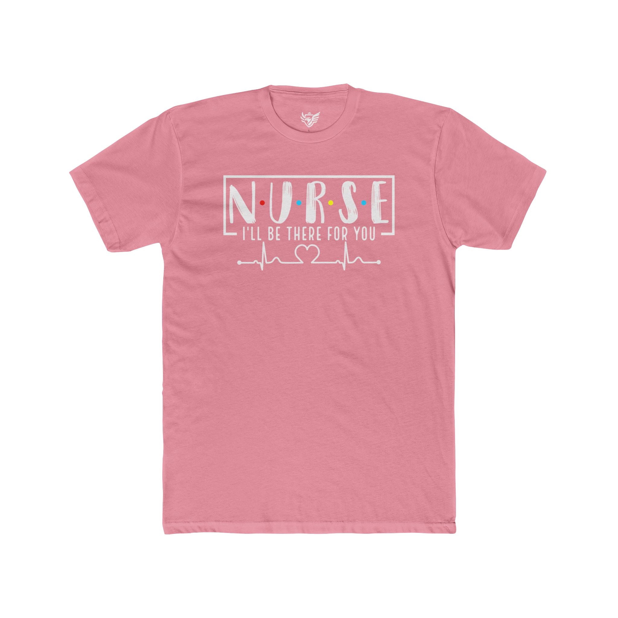 Friends Theme Nurse Cotton Crew Tee