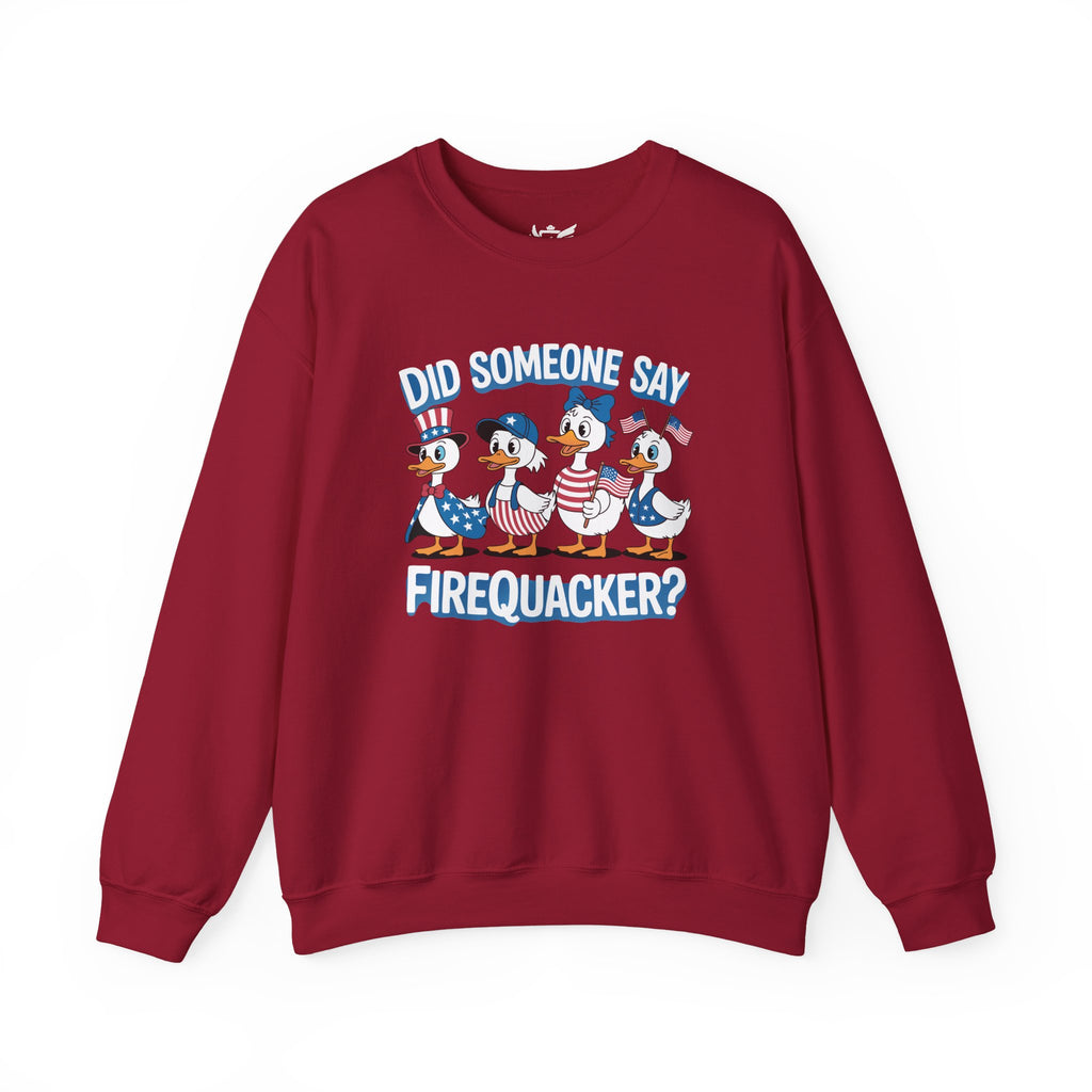 Firequackers Heavy Blend™ Crewneck Sweatshirt