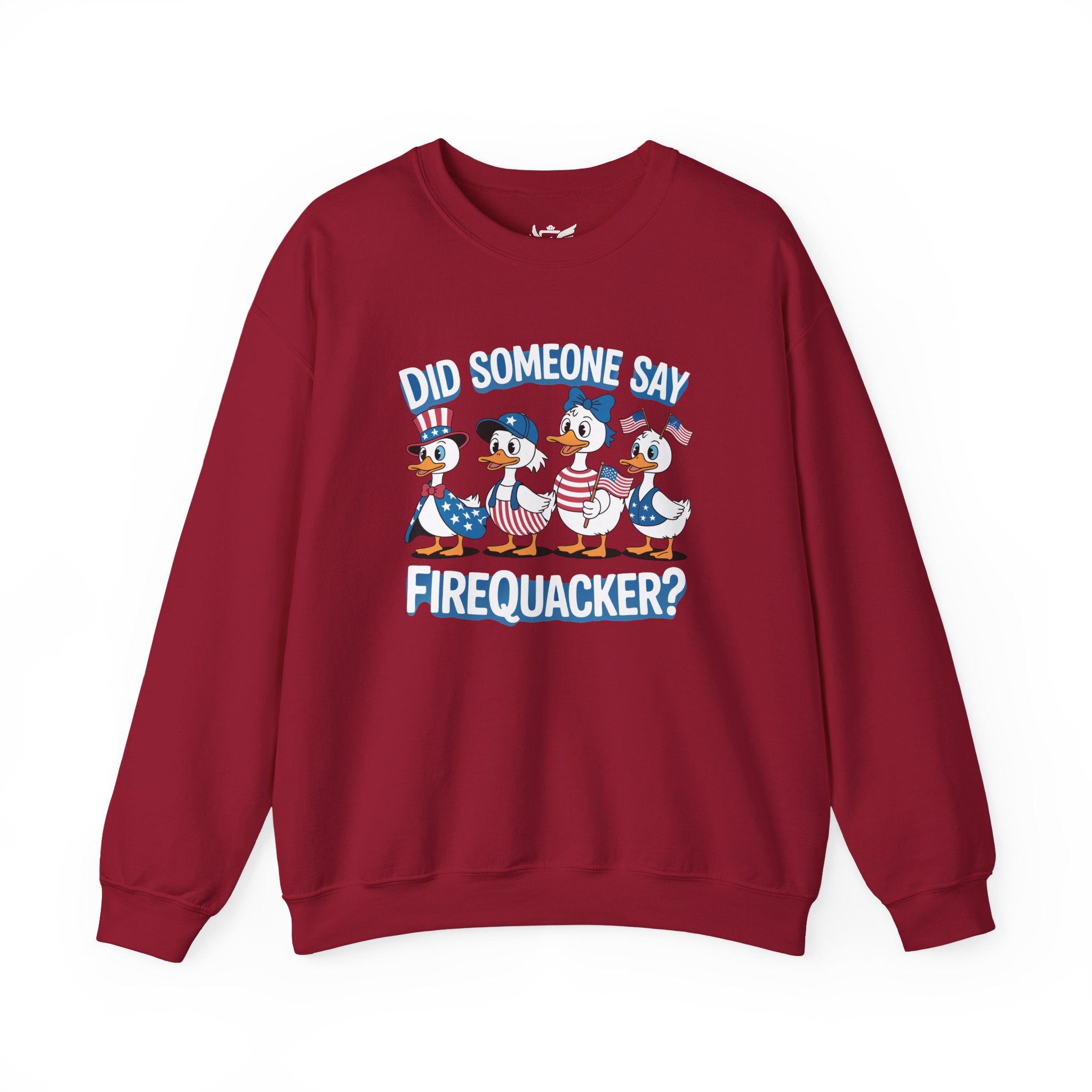 Firequackers Heavy Blend™ Crewneck Sweatshirt