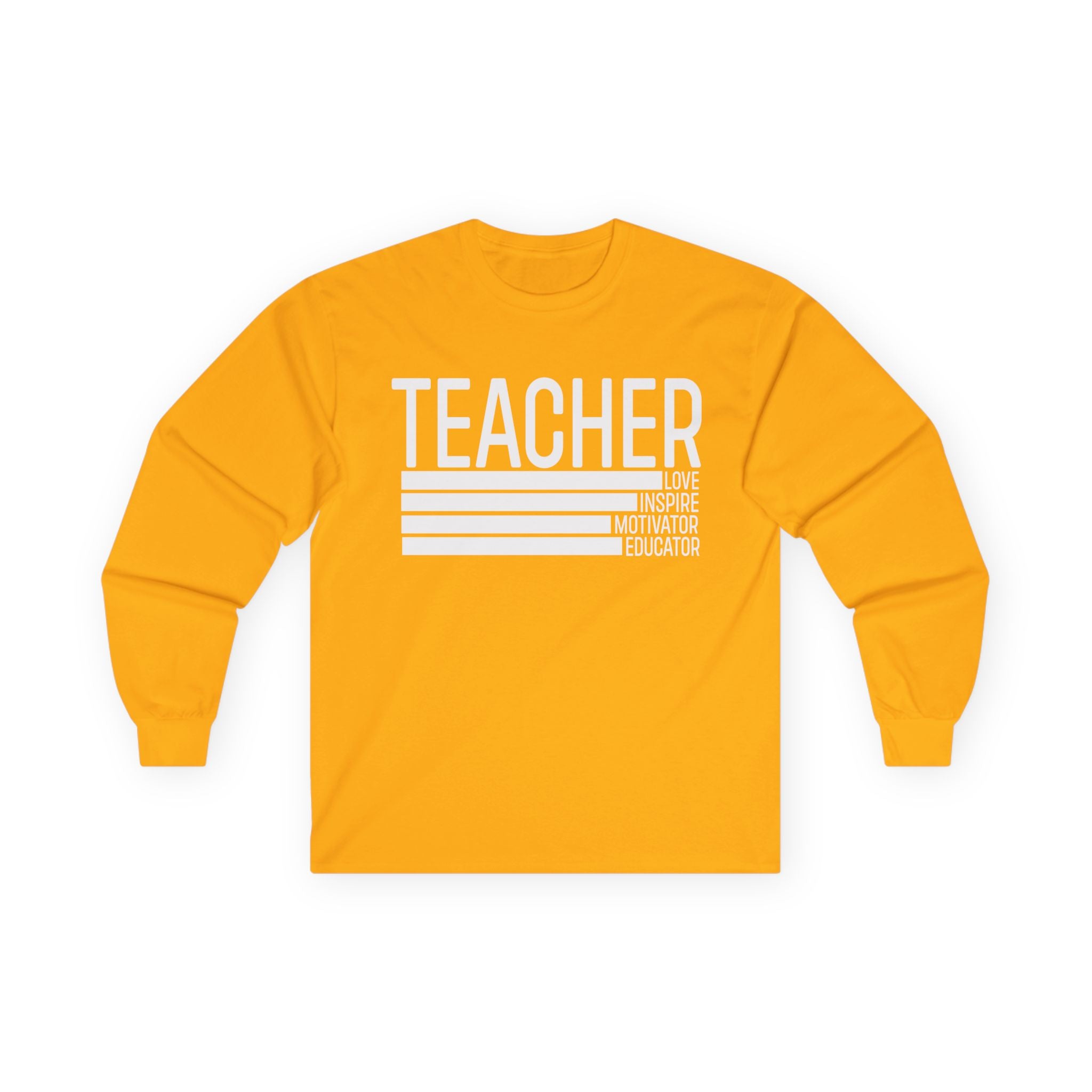 Teacher Cotton Long Sleeve Tee