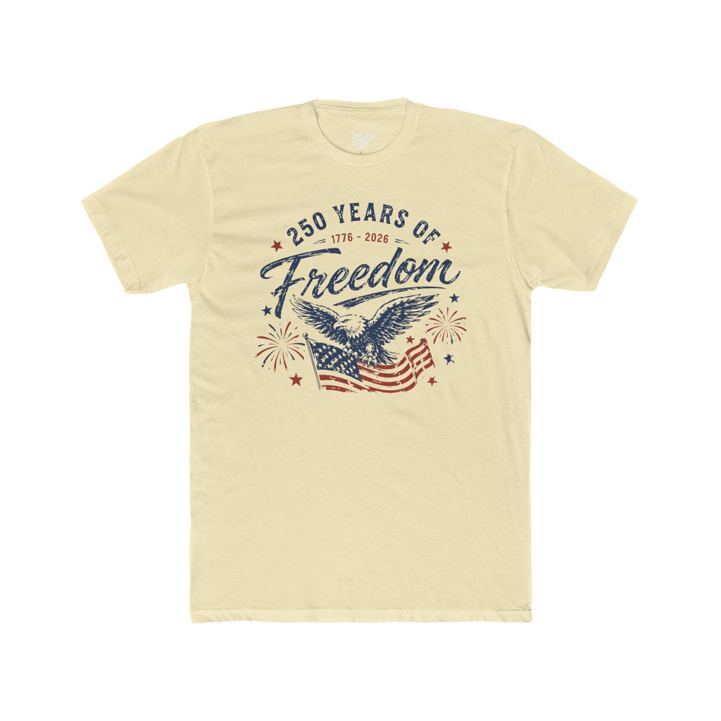250 Years of Freedom Cotton Crew Tee