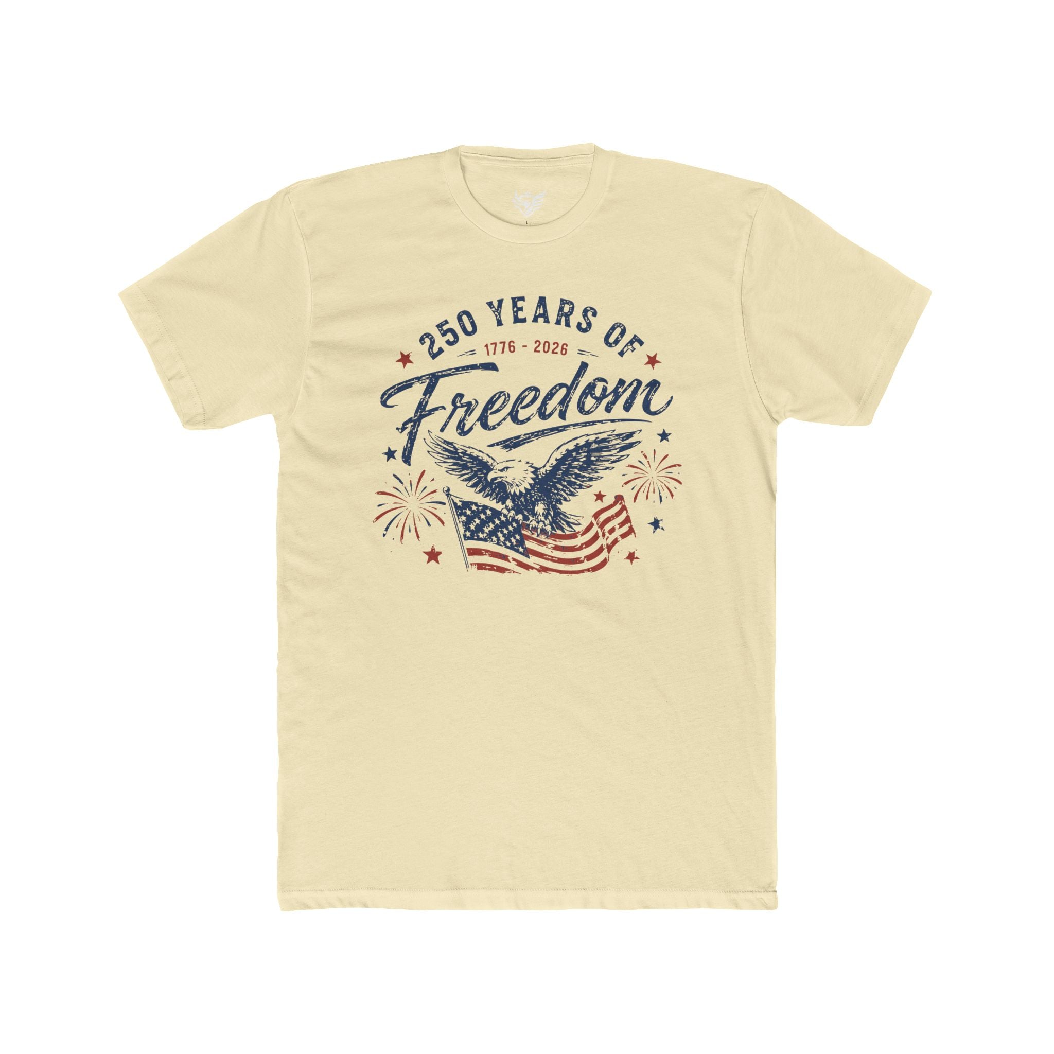 250 Years of Freedom Cotton Crew Tee