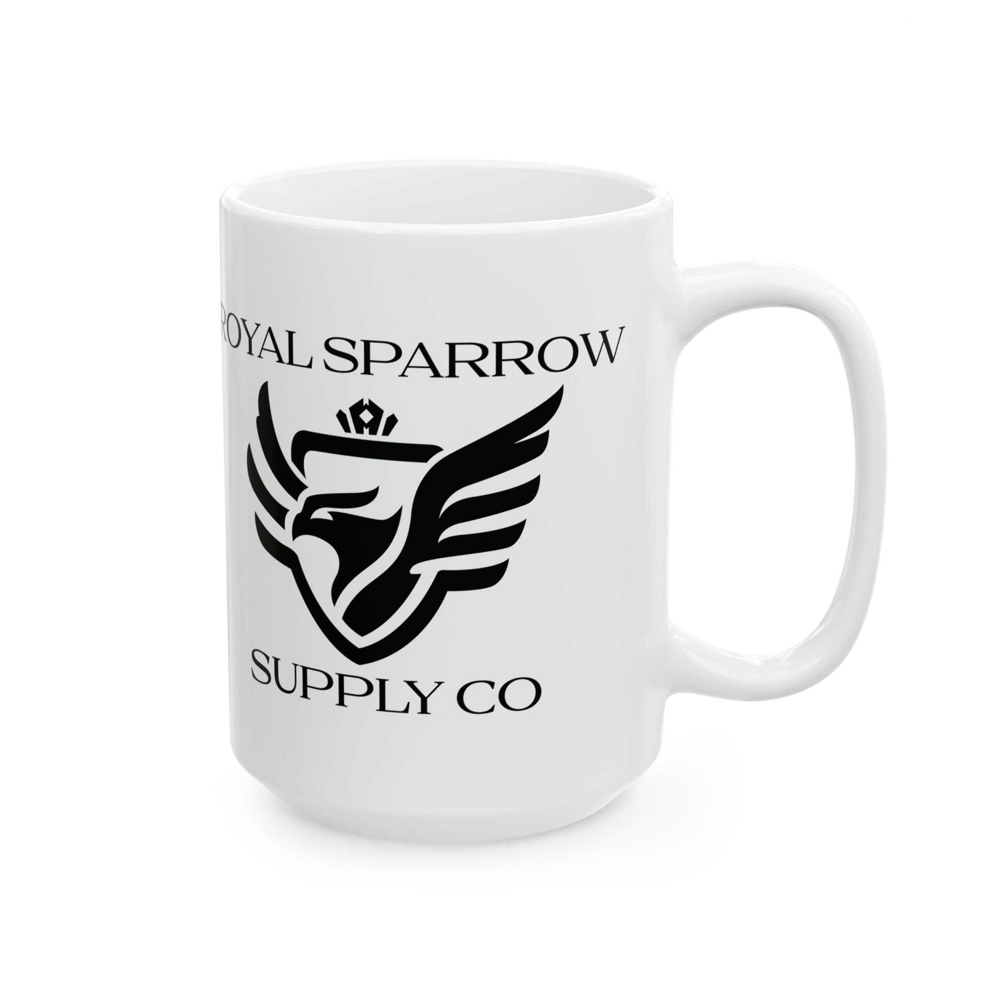 Royal Sparrow Ceramic Mug, (11oz, 15oz)