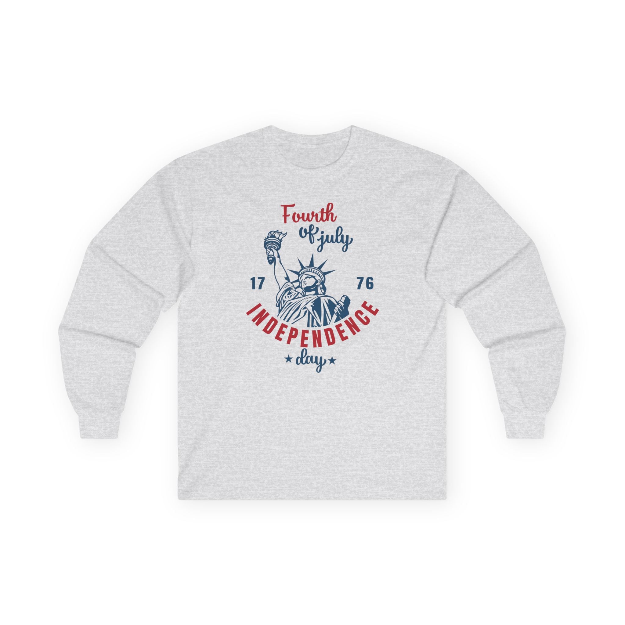 Independence Day Cotton Long Sleeve Tee