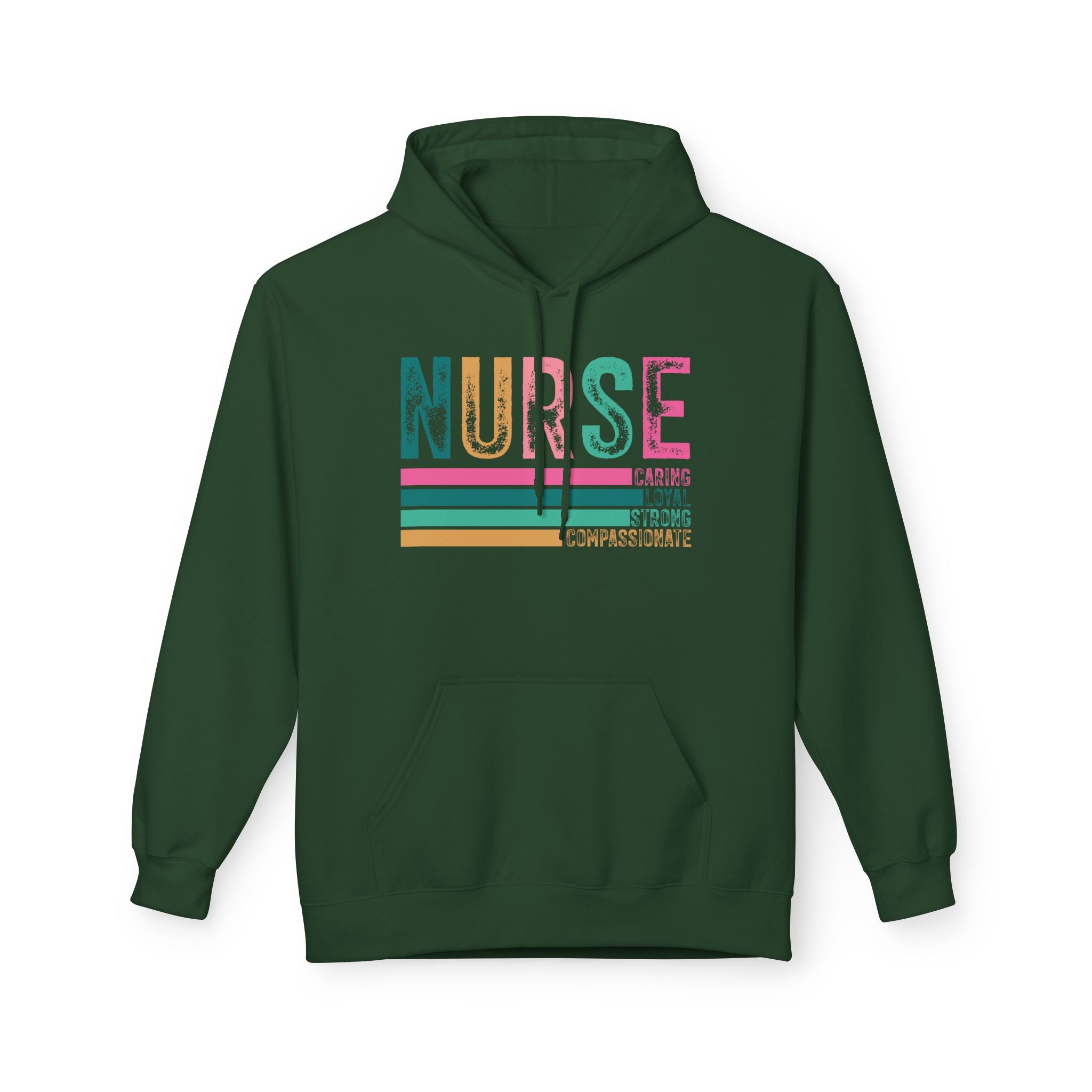 Nurse Midweight Softstyle Fleece Hoodie