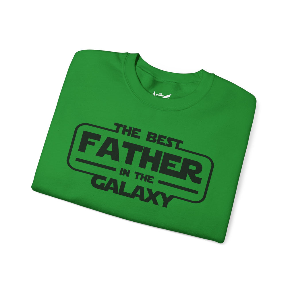 The Best Father In The Galaxy Heavy Blend™ Crewneck Sweatshirt