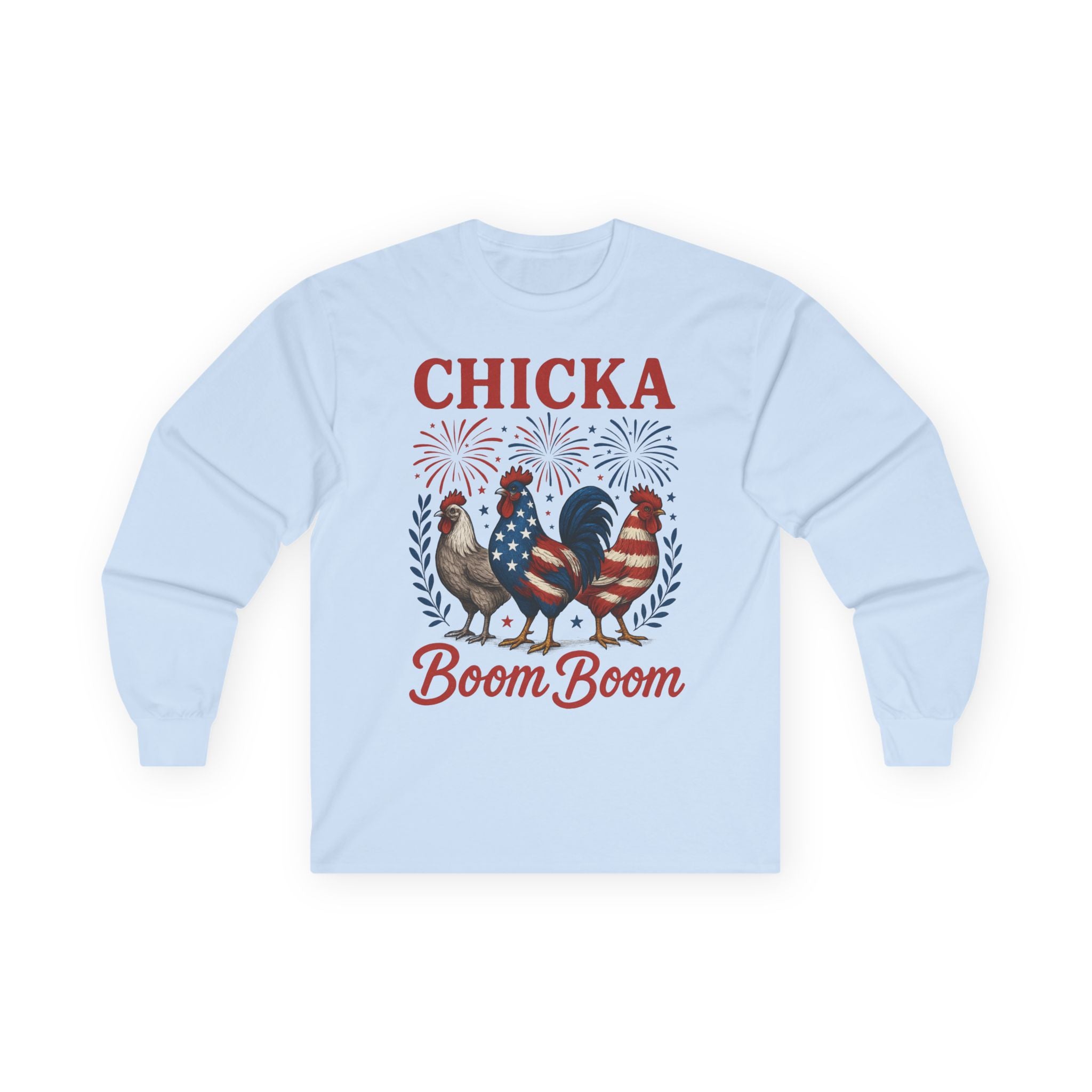 Chicka Boom Boom Cotton Long Sleeve Tee