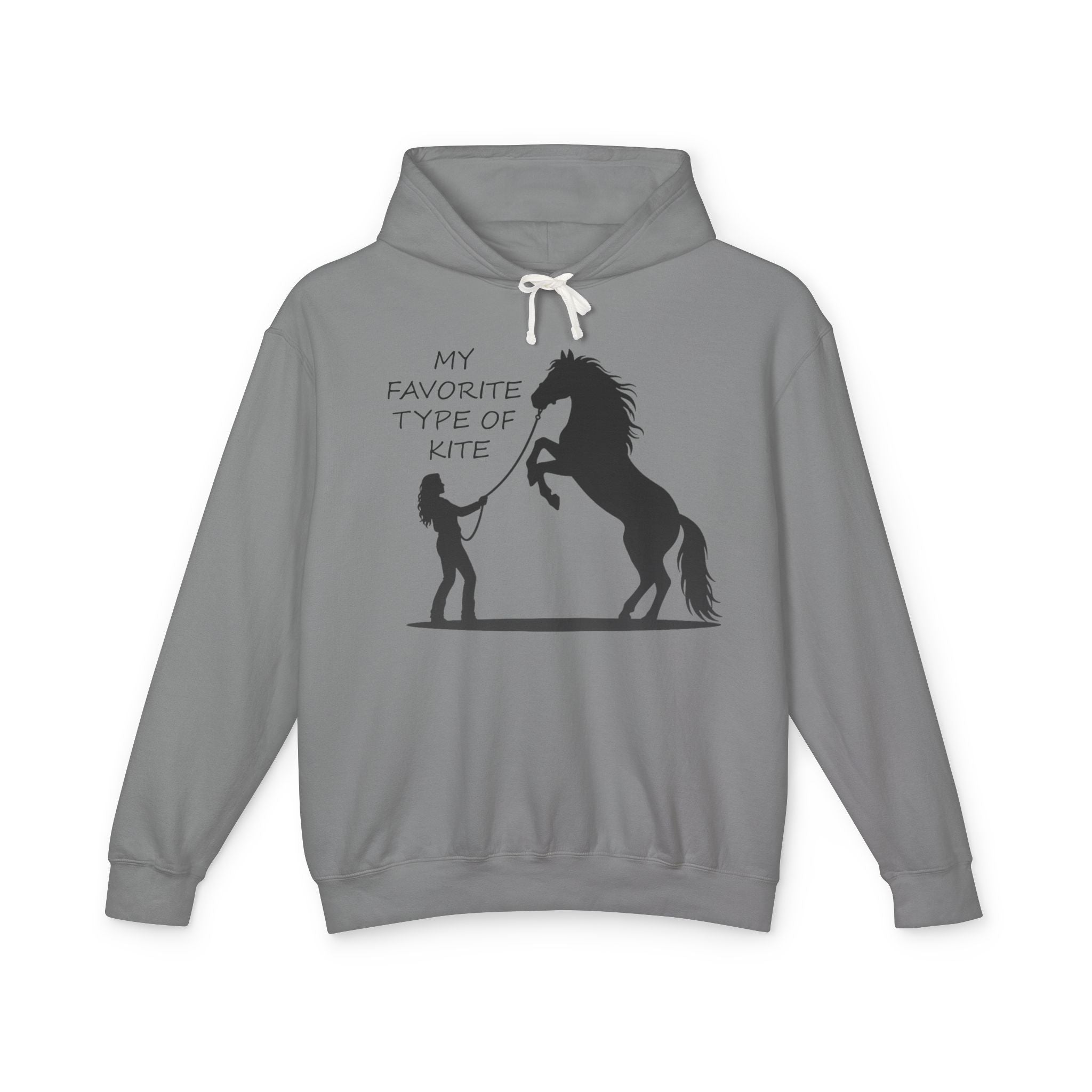 My Favorite Type of Kite Lightweight Hooded Sweatshirt
