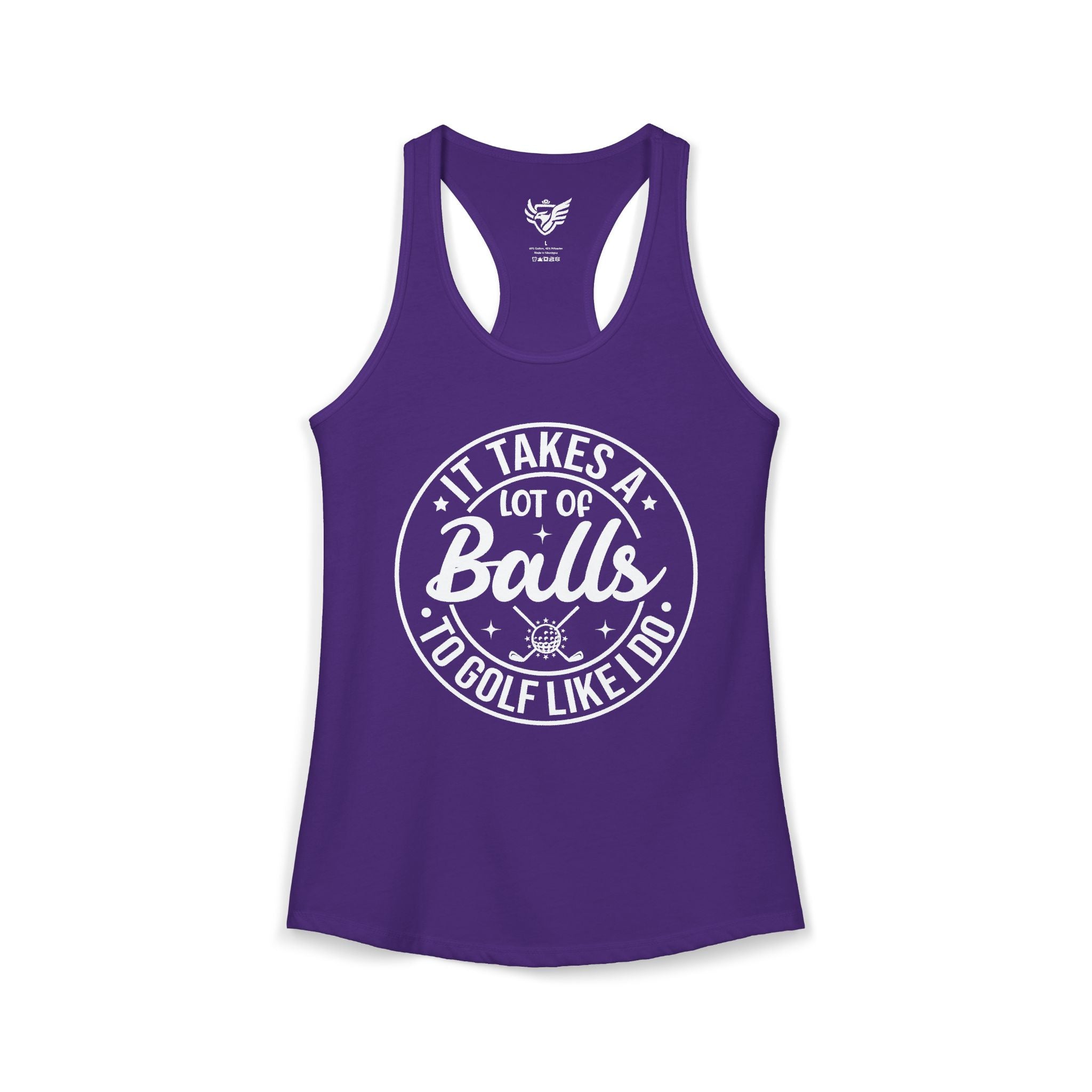 Golf Like I Do Ideal Racerback Tank