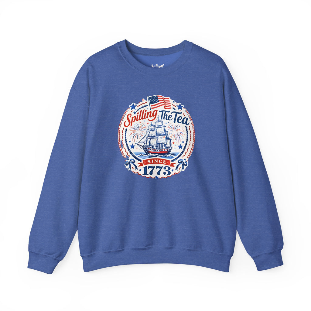 Spilling The Tea Heavy Blend™ Crewneck Sweatshirt