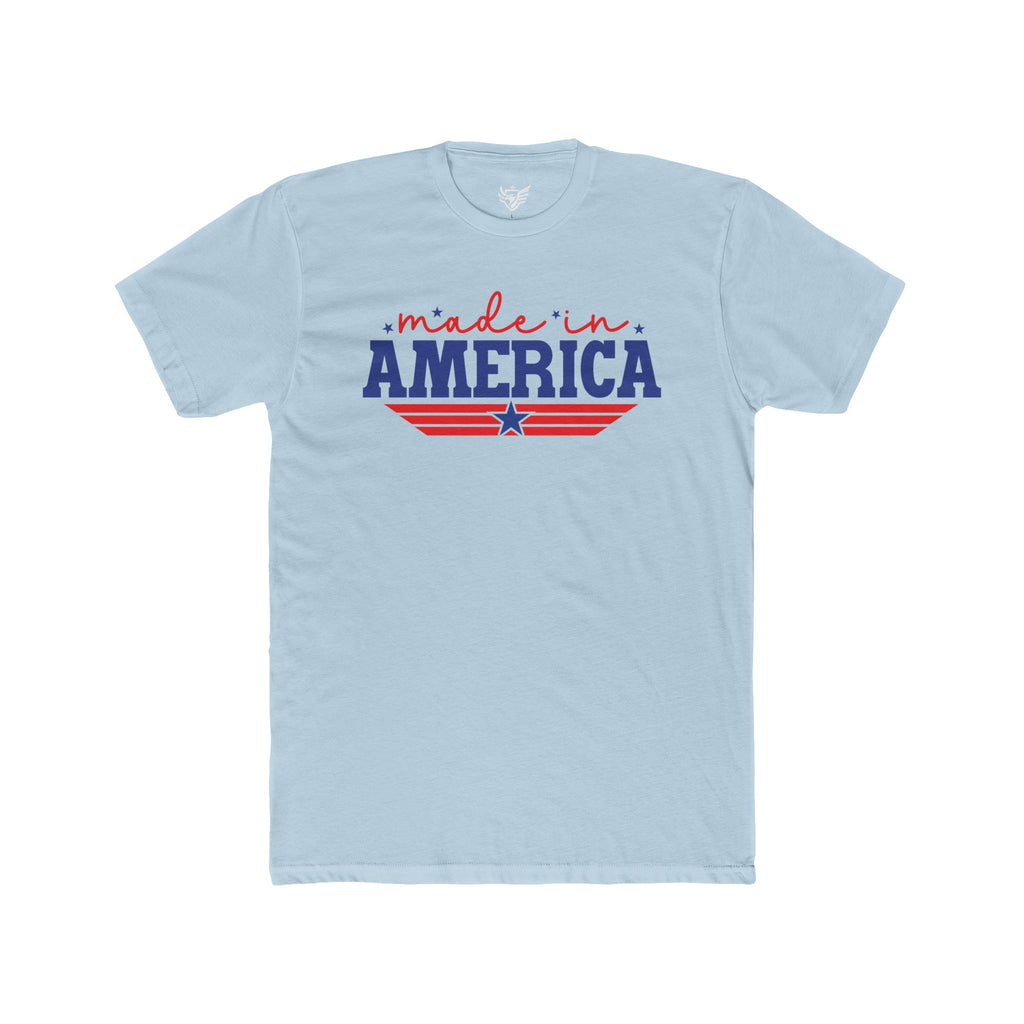 Made In America Cotton Crew Tee