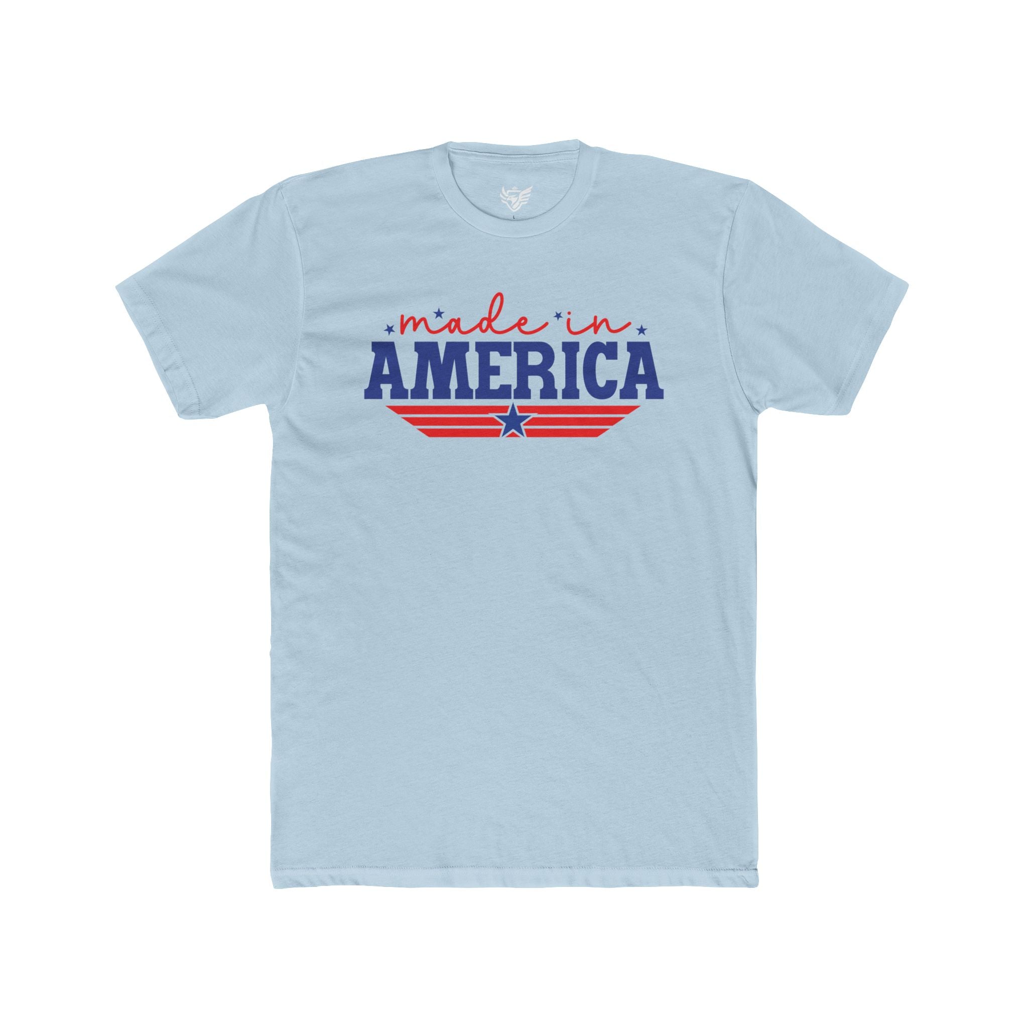 Made In America Cotton Crew Tee