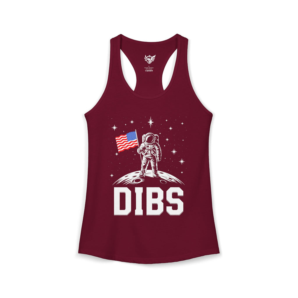 DIBS on the Moon Ideal Racerback Tank