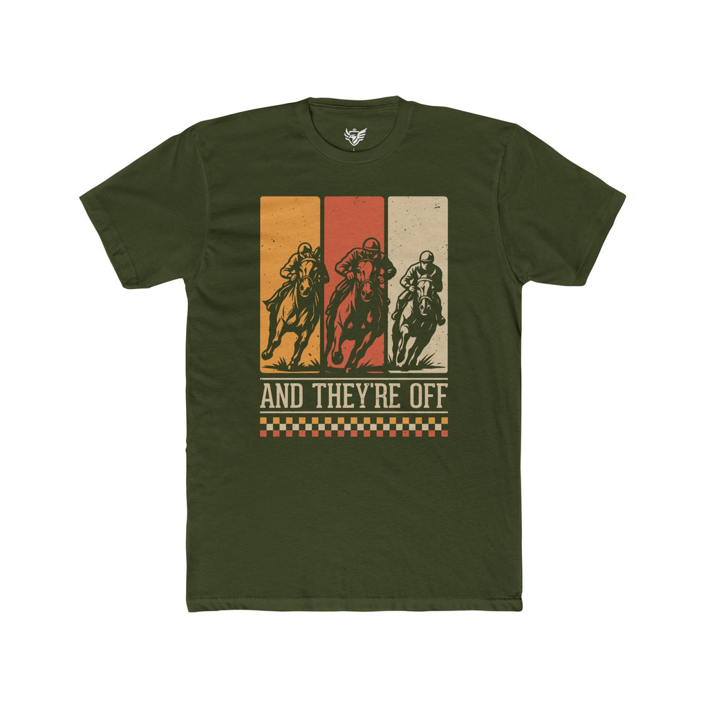 Racing Cotton Crew Tee