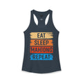 Eat Sleep Mahjong Repeat Ideal Racerback Tank