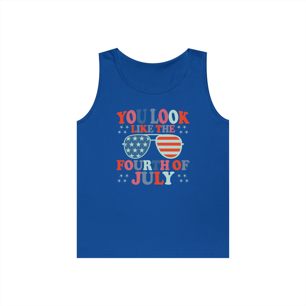 You Look Like Heavy Cotton Tank Top