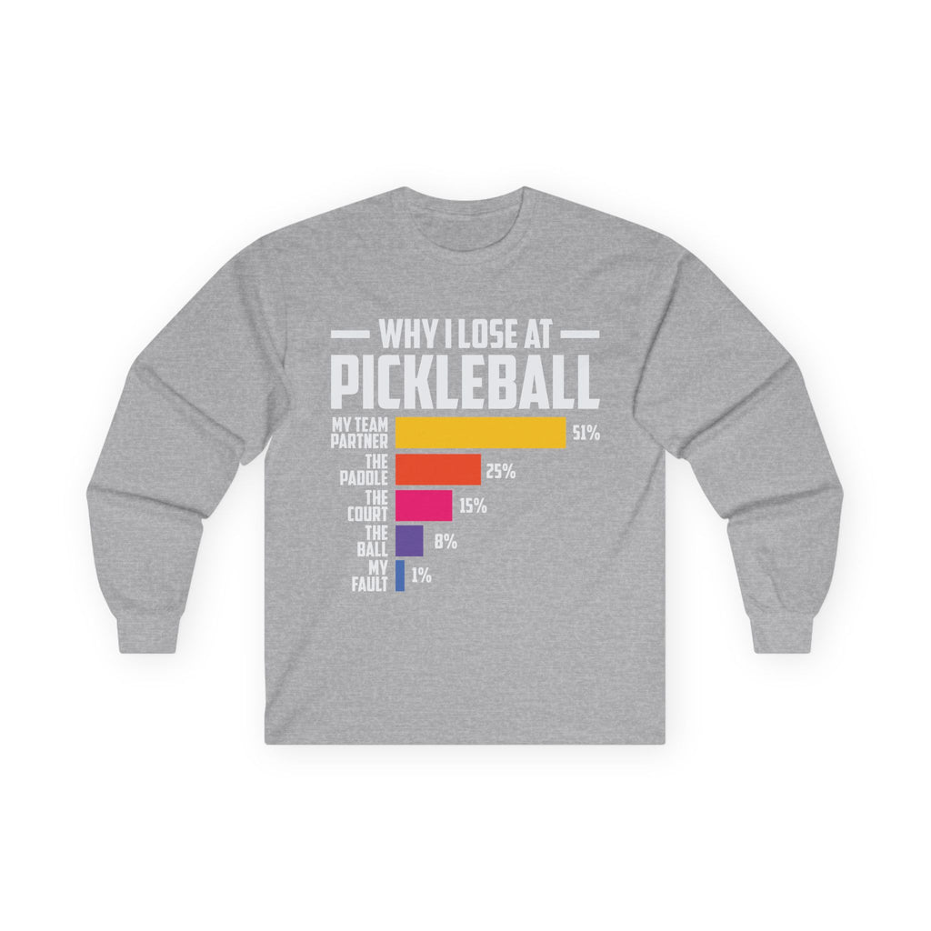 Why I Lose Cotton Long Sleeve Tee