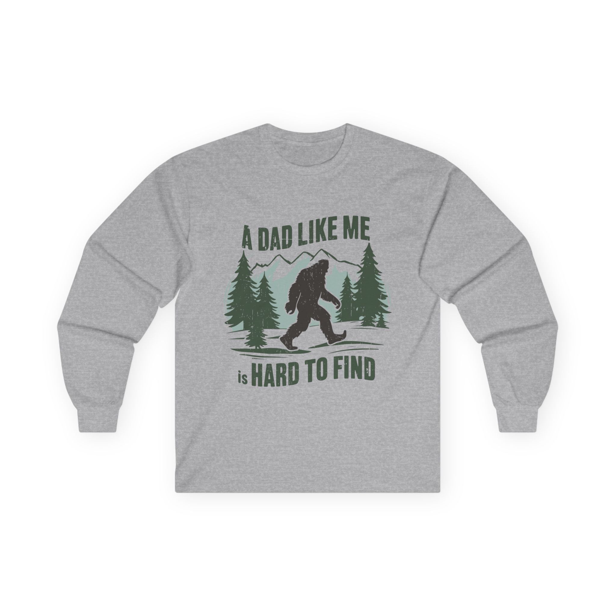 Hard to Find Dad Cotton Long Sleeve Tee