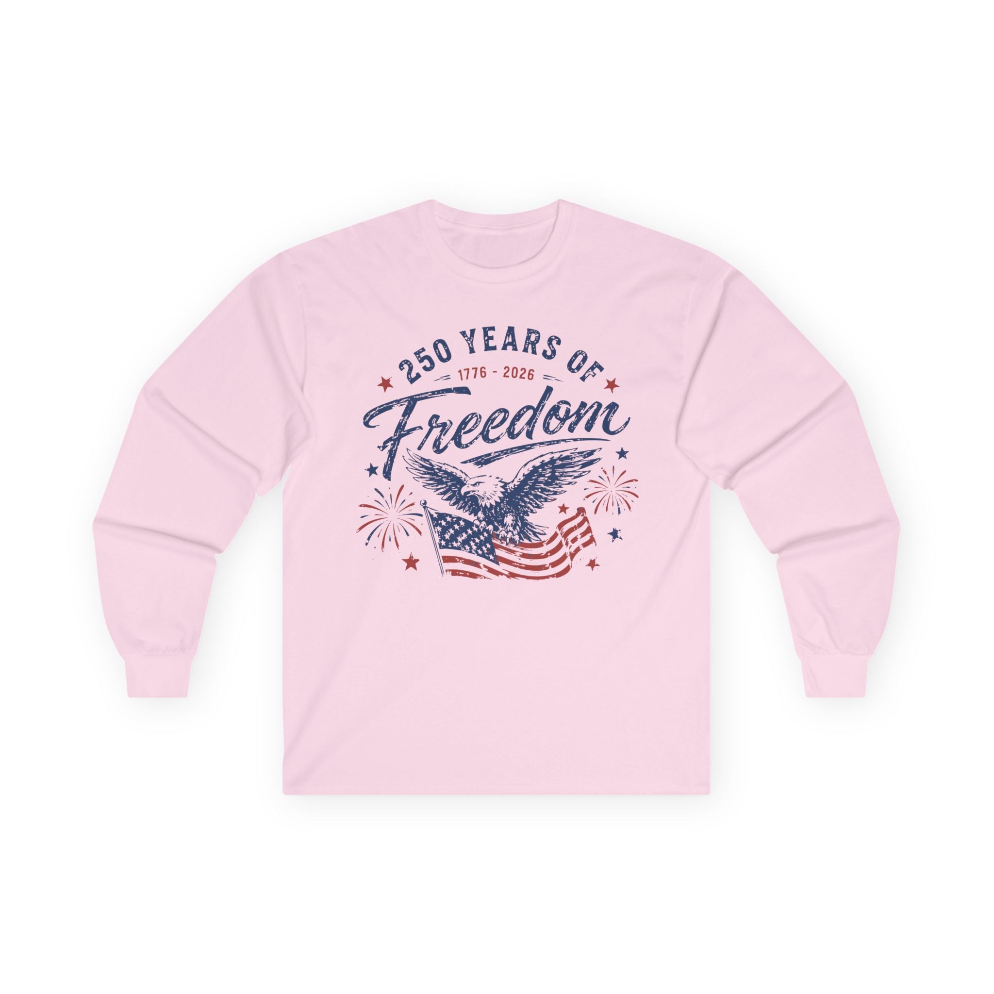 250 Years of Freedom Cotton Long Sleeve Tee