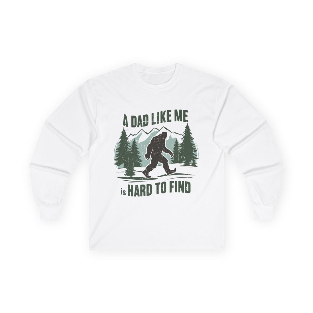 Hard to Find Dad Cotton Long Sleeve Tee