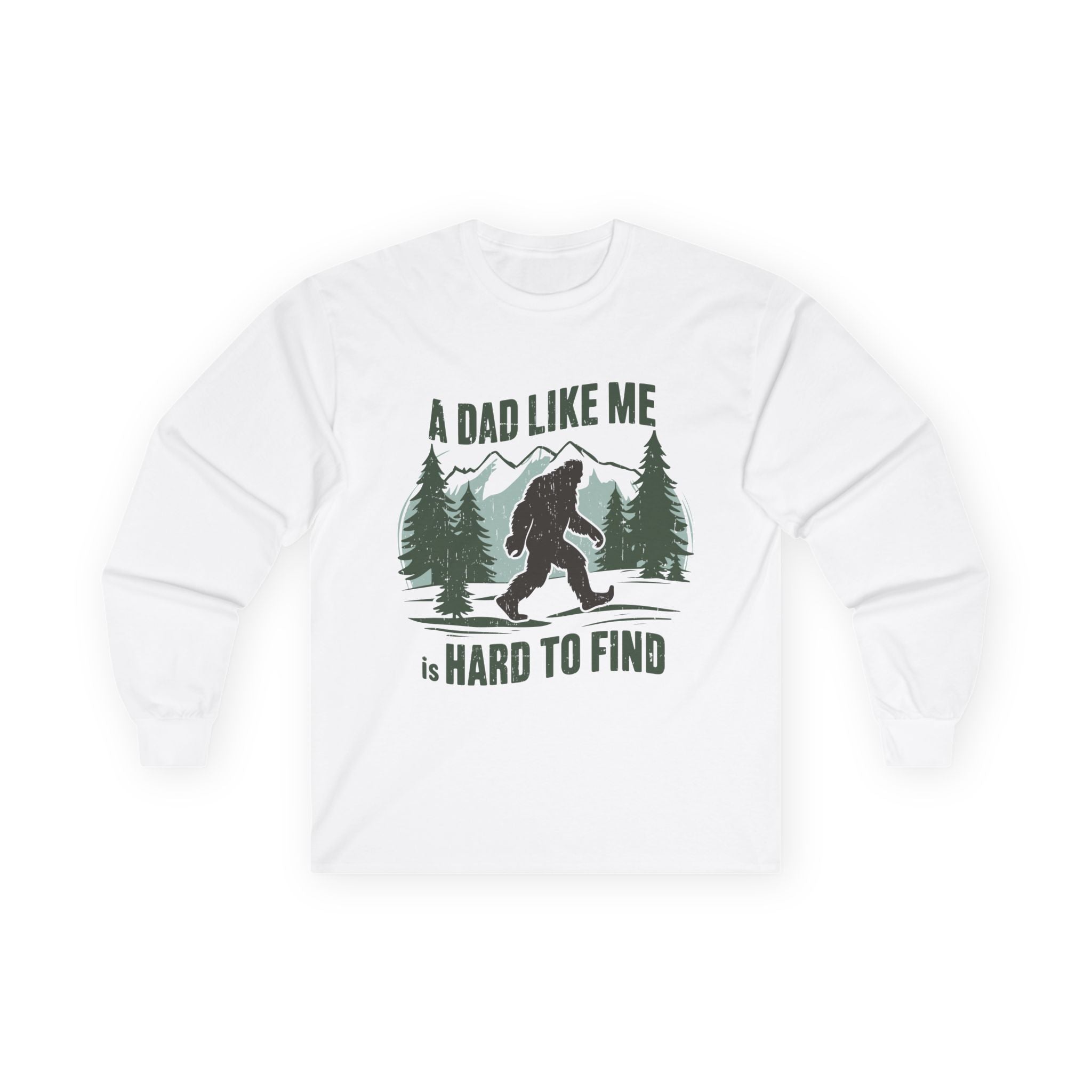 Hard to Find Dad Cotton Long Sleeve Tee